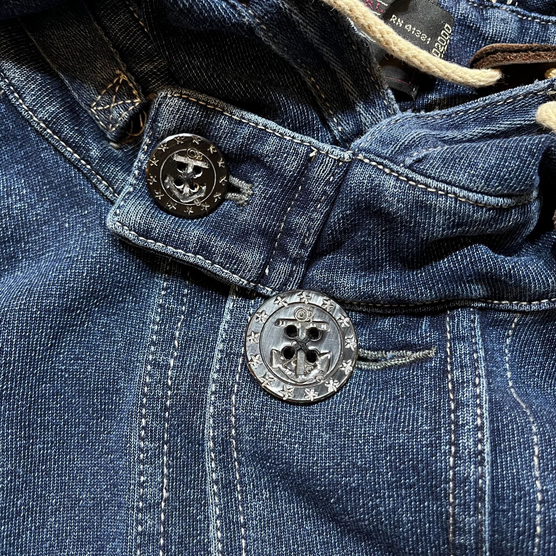RRL Ralph Lauren RRL Denim Pullover Jacket by Ralph Lauren Size US S / EU 44-46 / 1 - 5 Thumbnail