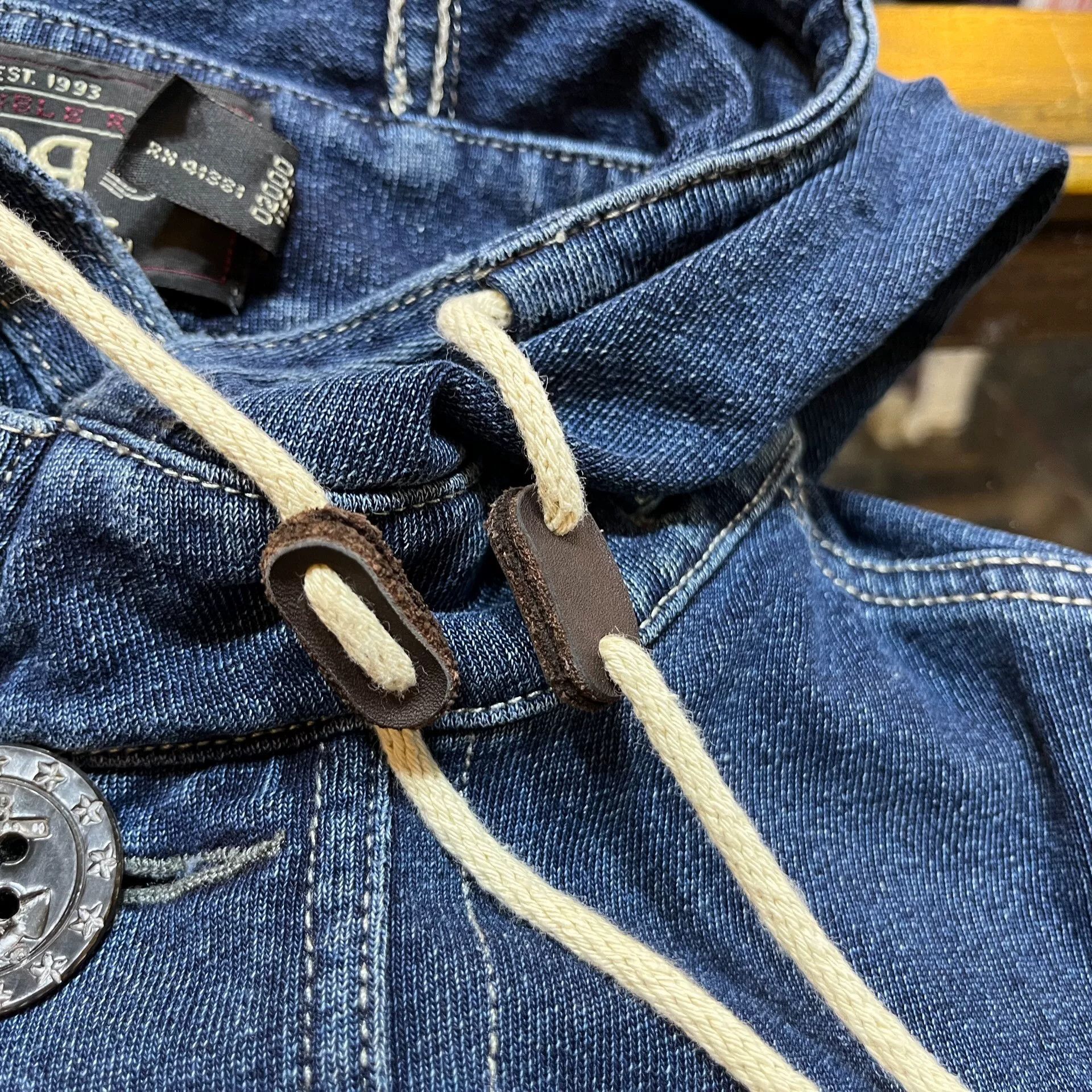RRL Ralph Lauren RRL Denim Pullover Jacket by Ralph Lauren Size US S / EU 44-46 / 1 - 4 Thumbnail
