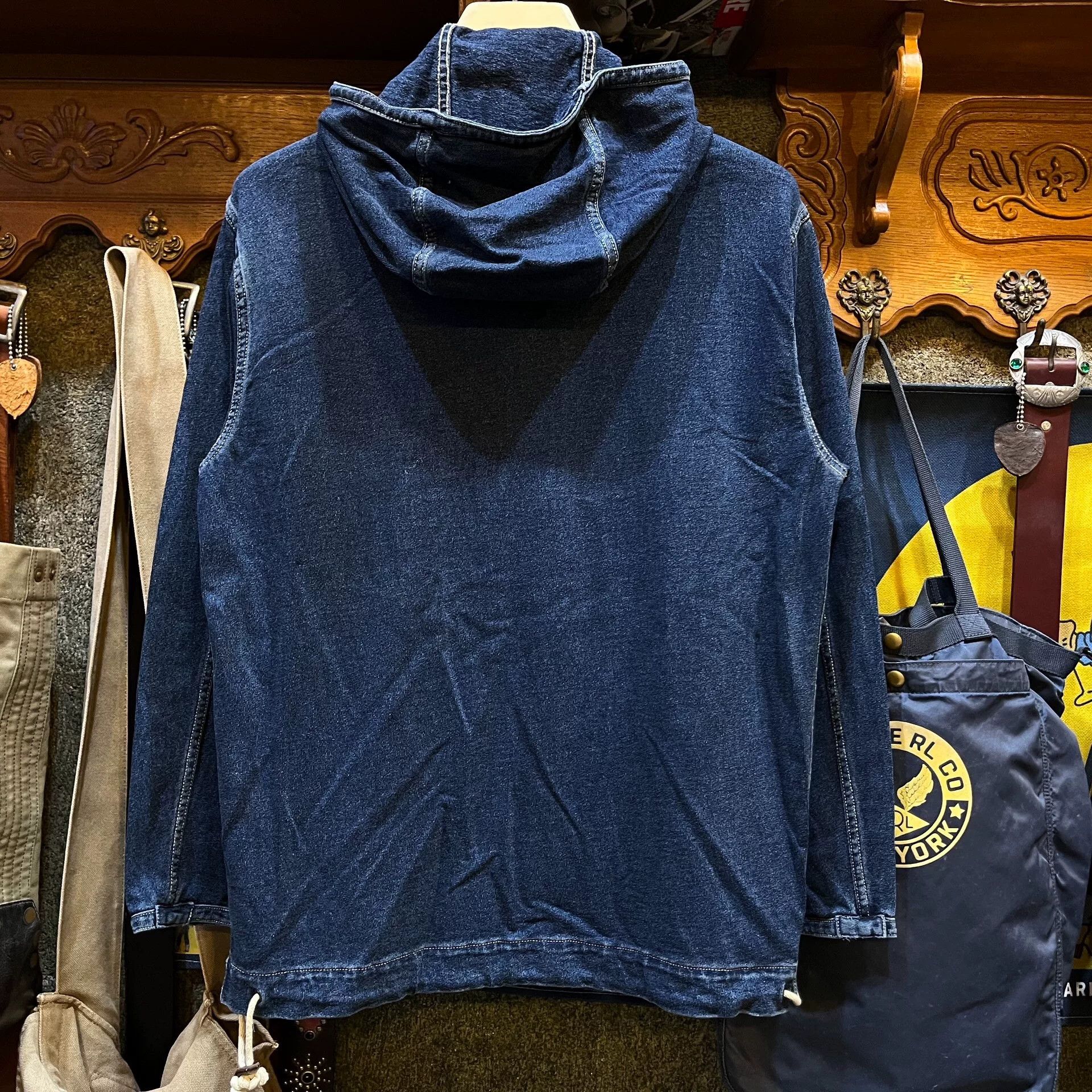 RRL Ralph Lauren RRL Denim Pullover Jacket by Ralph Lauren Size US S / EU 44-46 / 1 - 2 Thumbnail