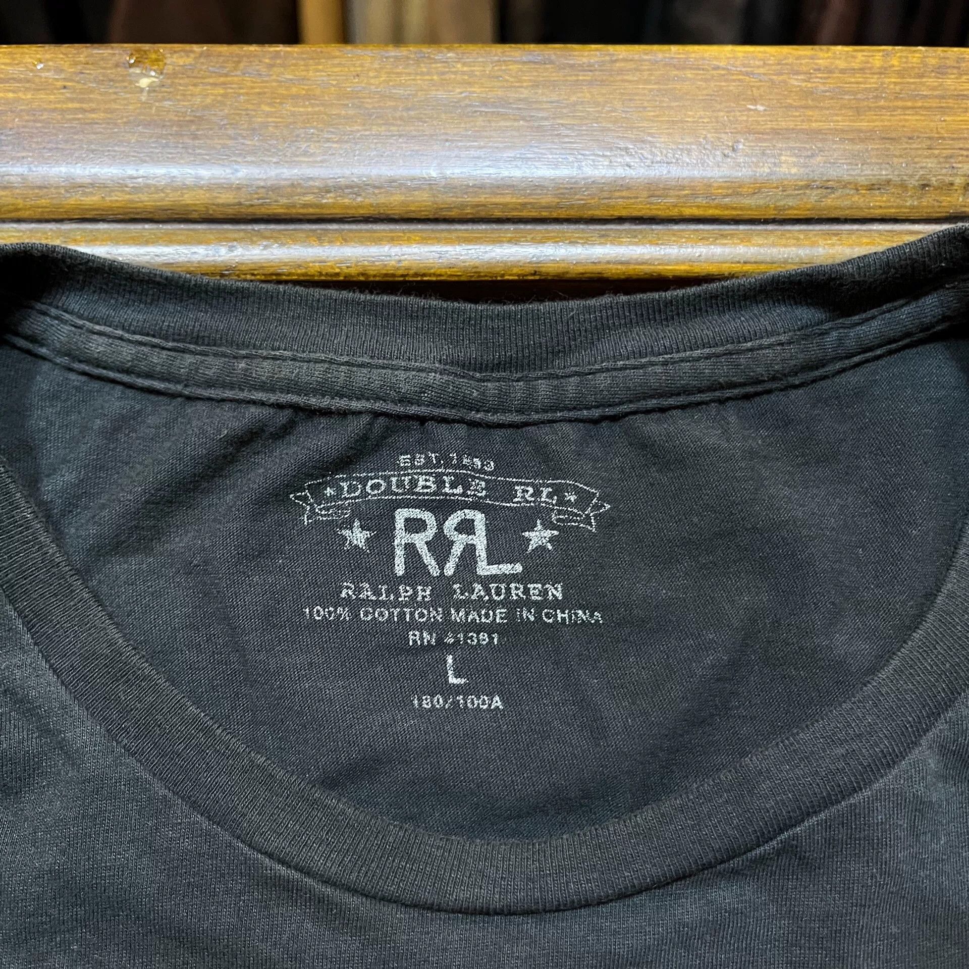 RRL Ralph Lauren RRL Ralph Lauren Short Sleeve T-Shirt Size US L / EU 52-54 / 3 - 4 Thumbnail
