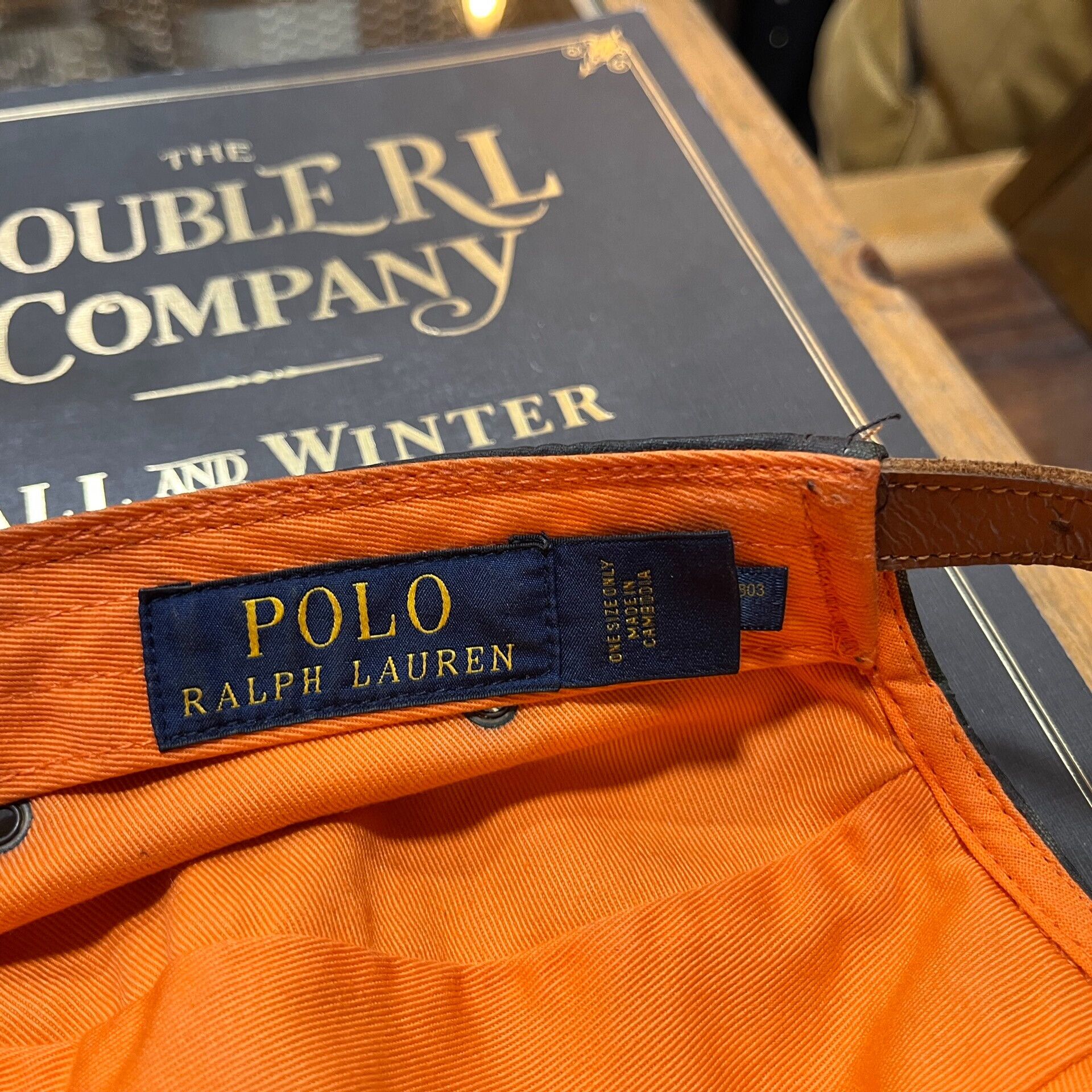 RRL Ralph Lauren Ralph Lauren Vintage Leather Hat Size ONE SIZE - 3 Thumbnail