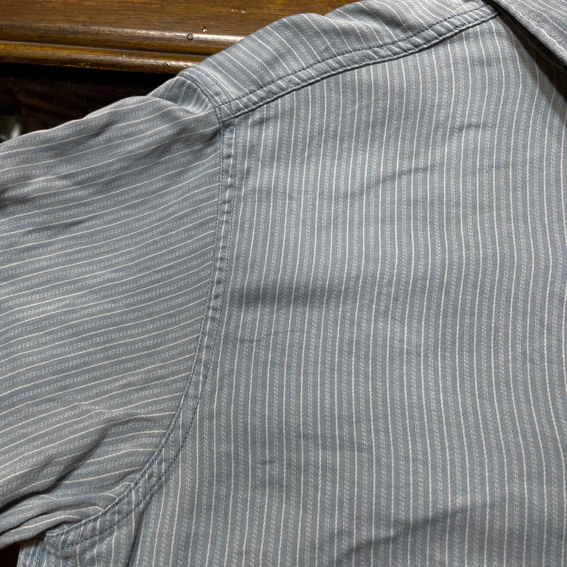 RRL Ralph Lauren Double RL Striped Shirt by Ralph Lauren Size US S / EU 44-46 / 1 - 8 Thumbnail