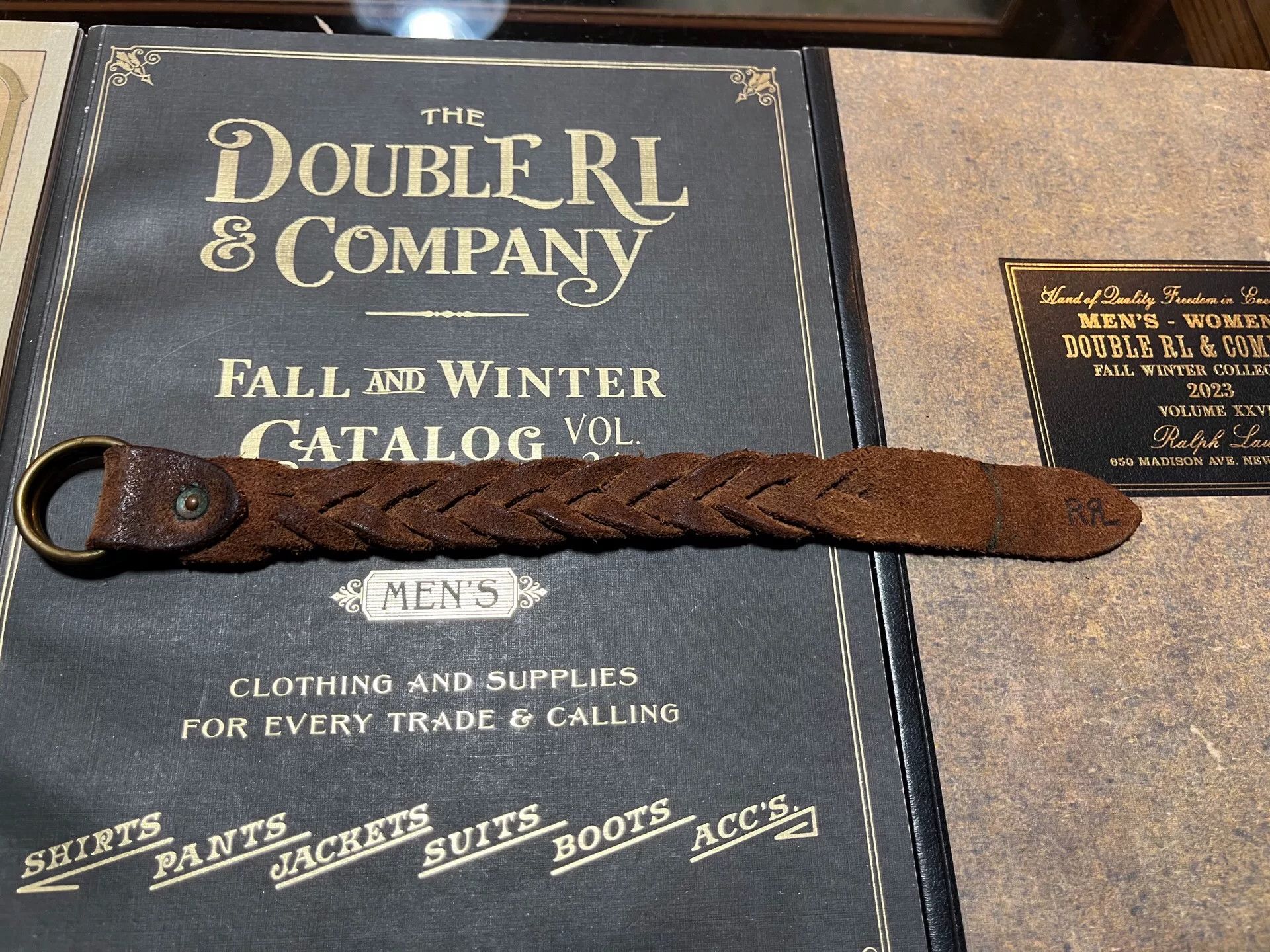 RRL Ralph Lauren RRL Leather Bracelet by Ralph Lauren Size ONE SIZE - 3 Thumbnail
