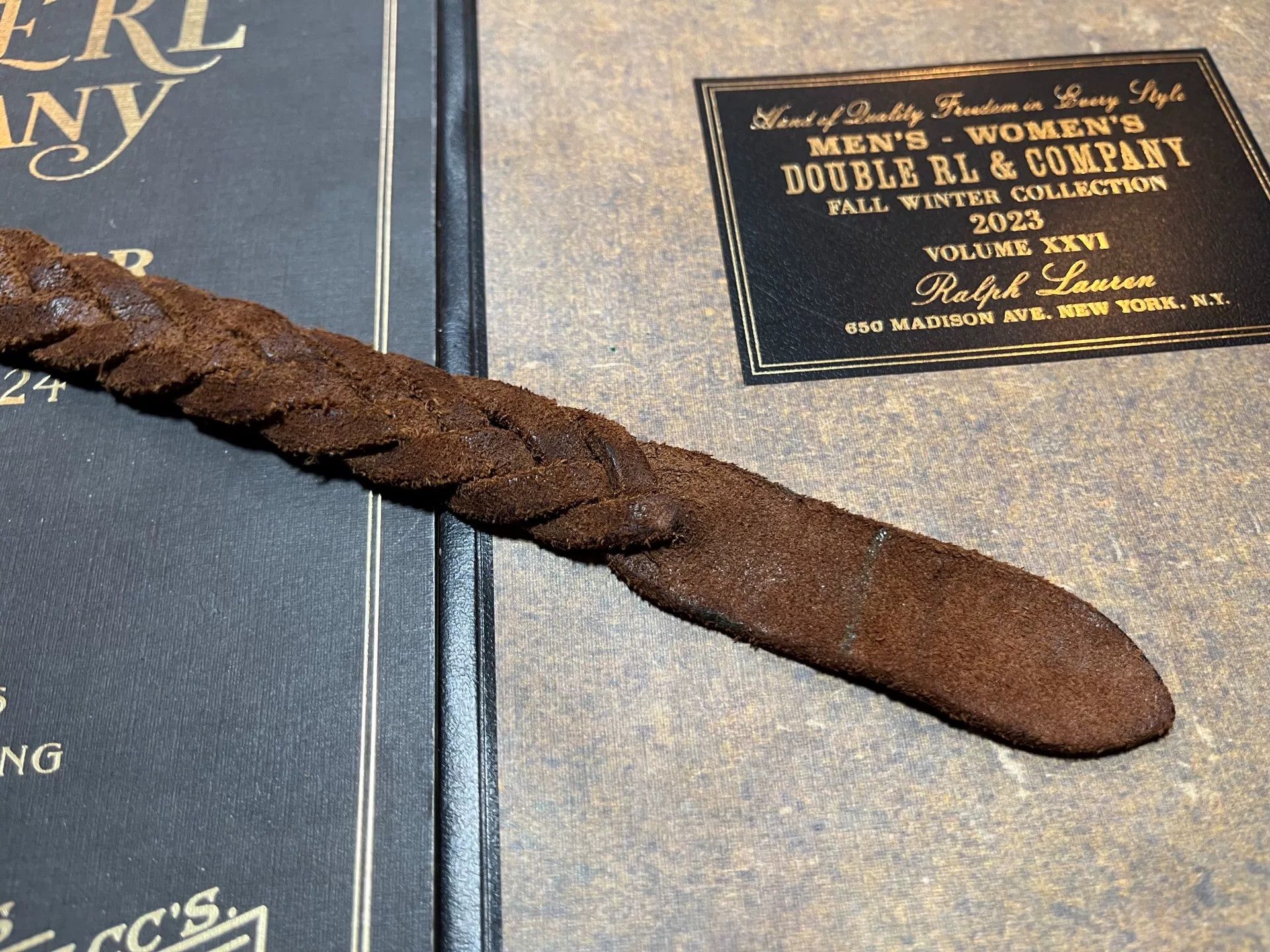 RRL Ralph Lauren RRL Leather Bracelet by Ralph Lauren Size ONE SIZE - 8 Thumbnail