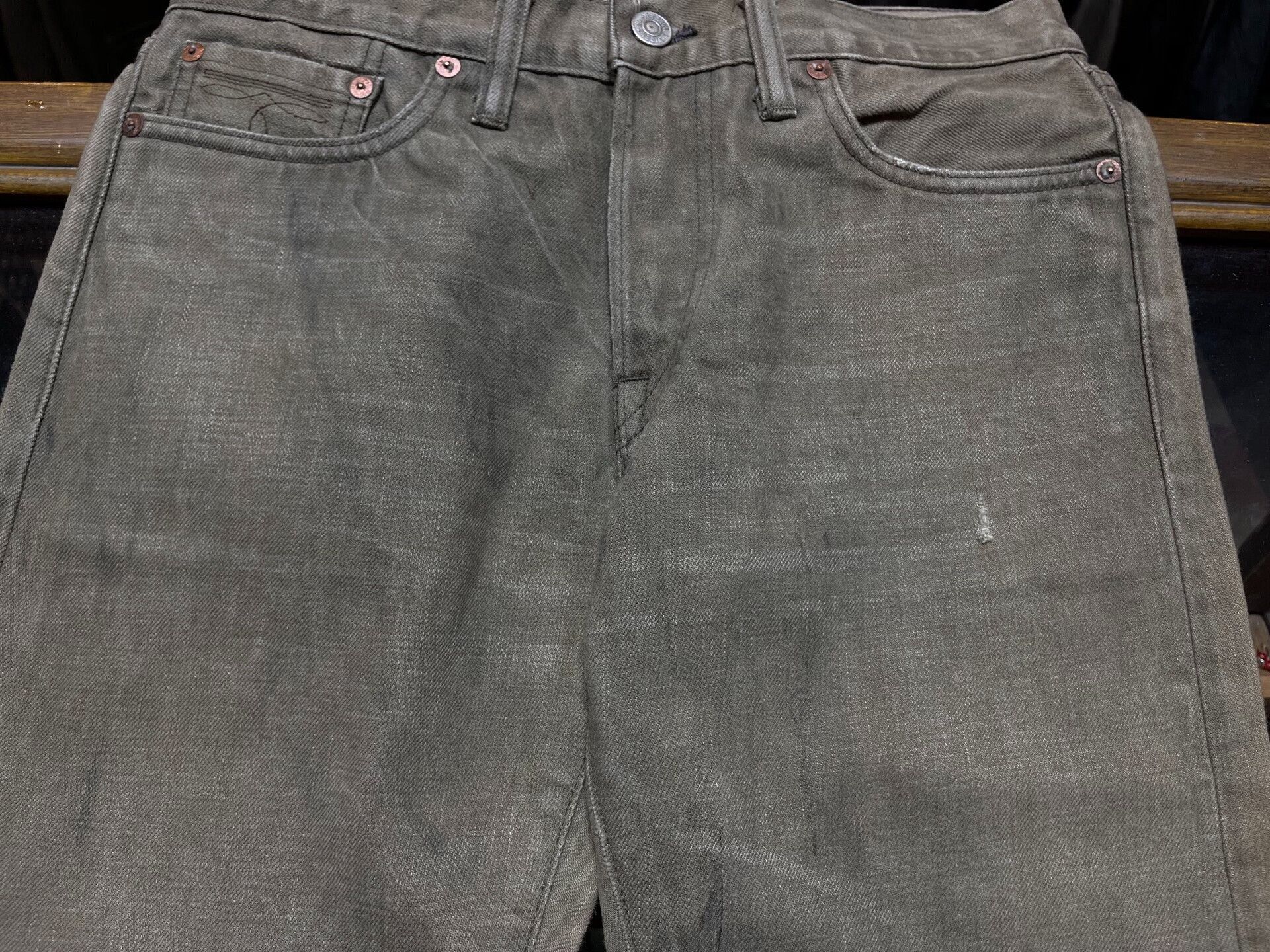 RRL Ralph Lauren Vintage RRL Distressed Denim Jeans Size US 29 - 9 Thumbnail