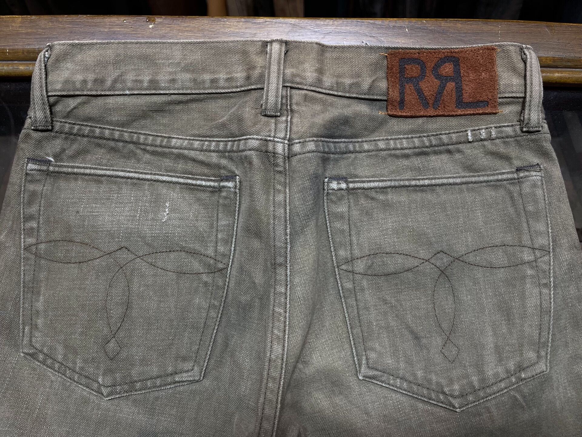 RRL Ralph Lauren Vintage RRL Distressed Denim Jeans Size US 29 - 7 Thumbnail