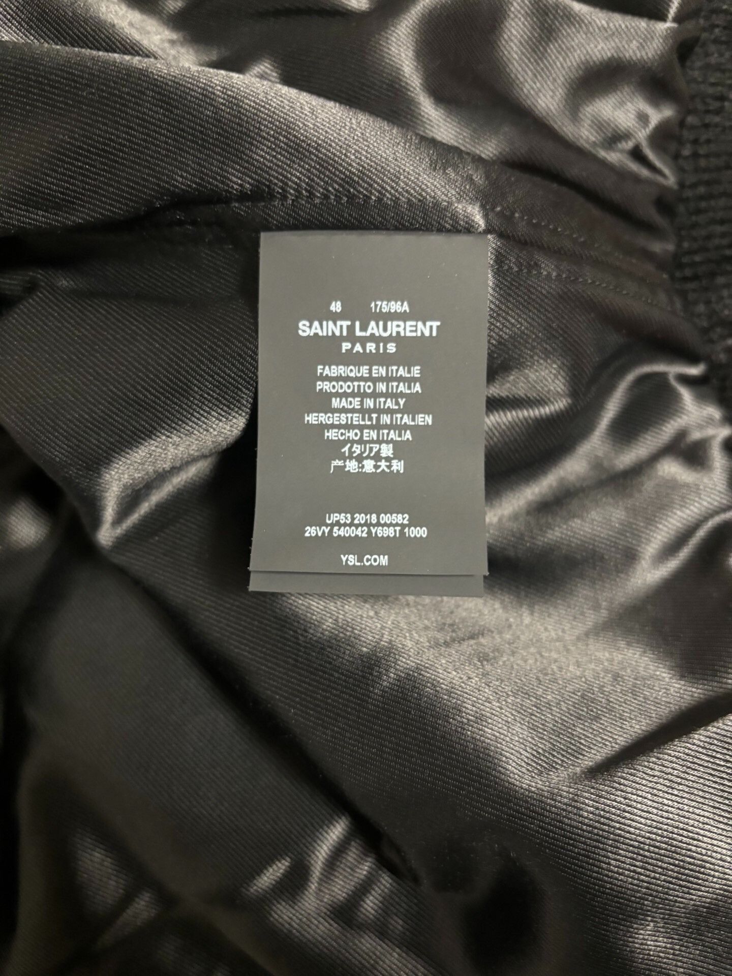 Saint Laurent Paris Saint Laurent Velvet Snake Skin Jacket Size US M / EU 48-50 / 2 - 7 Thumbnail