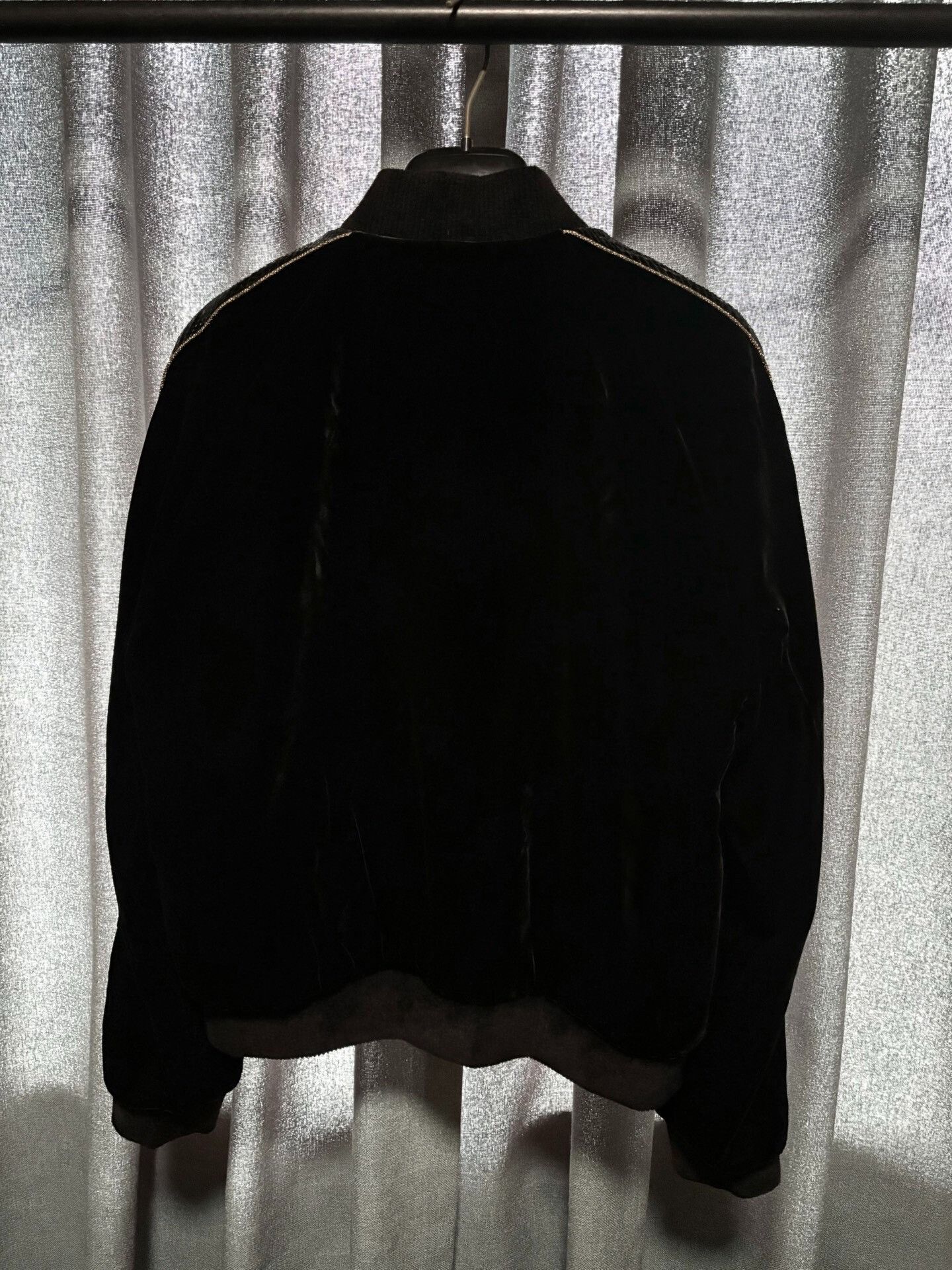 Saint Laurent Paris Saint Laurent Velvet Snake Skin Jacket Size US M / EU 48-50 / 2 - 2 Thumbnail