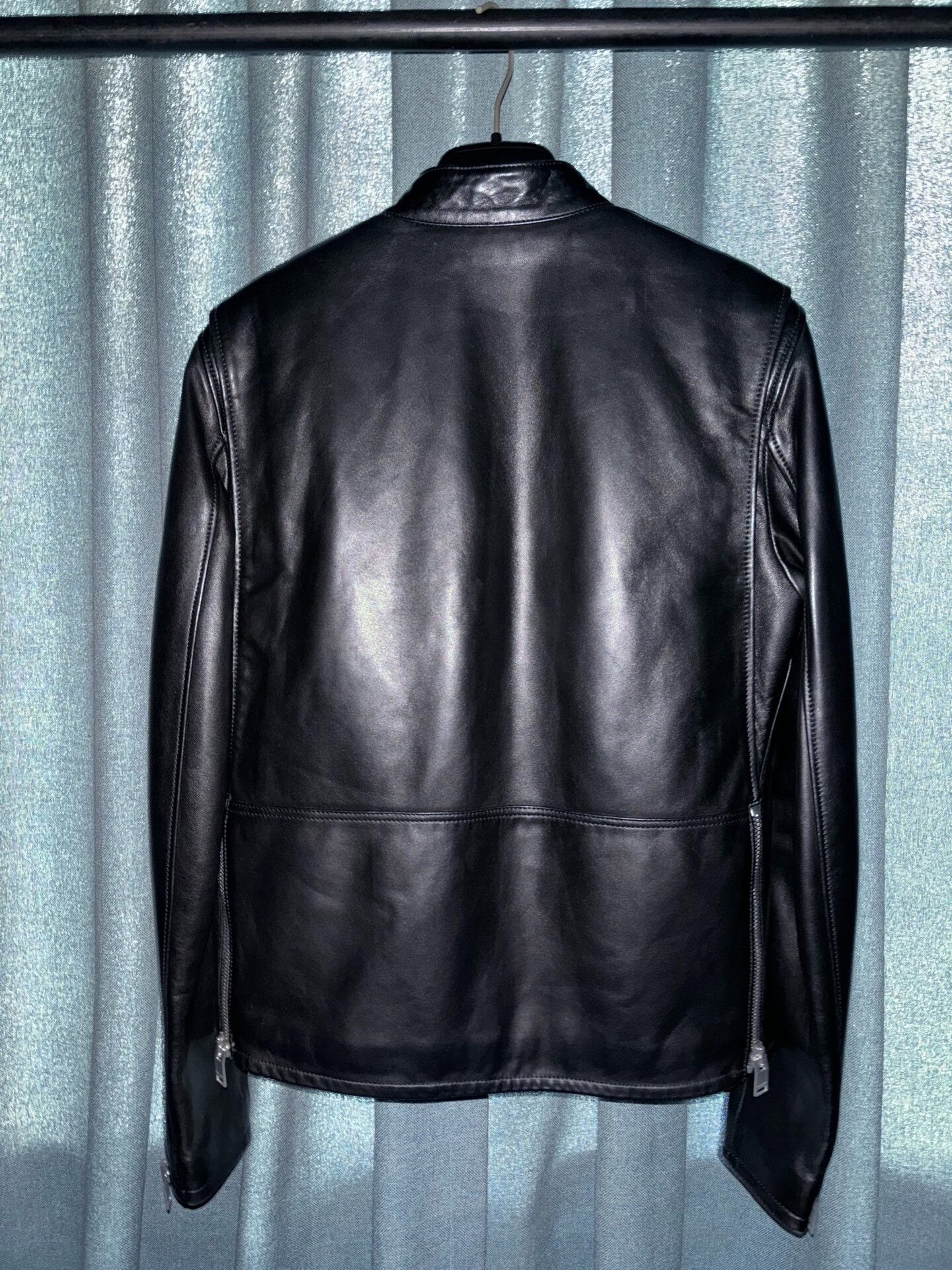 Saint Laurent Paris Saint Laurent Double Zipper Leather Jacket Size US M / EU 48-50 / 2 - 3 Thumbnail