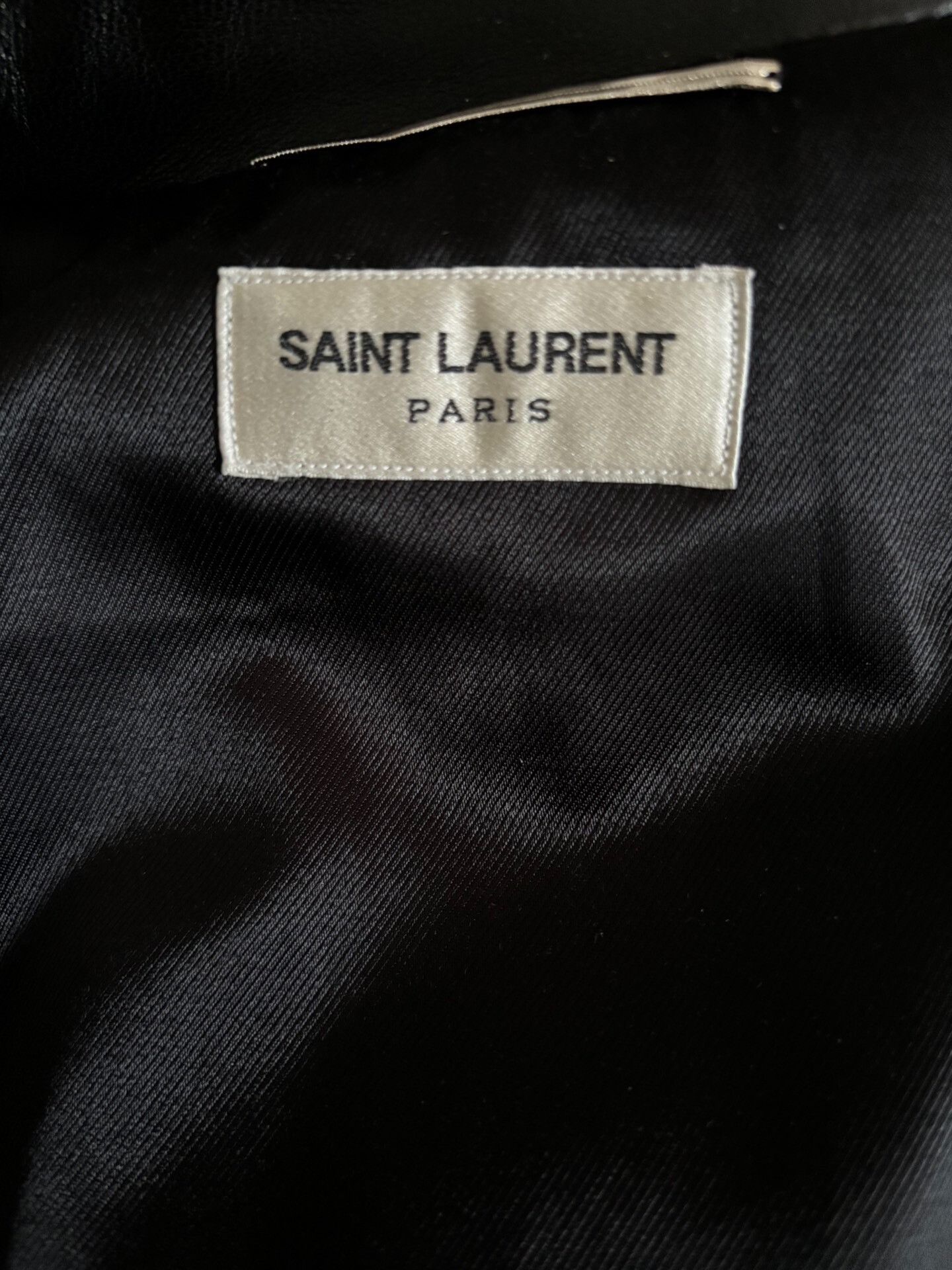 Saint Laurent Paris Saint Laurent Double Zipper Leather Jacket Size US M / EU 48-50 / 2 - 7 Thumbnail