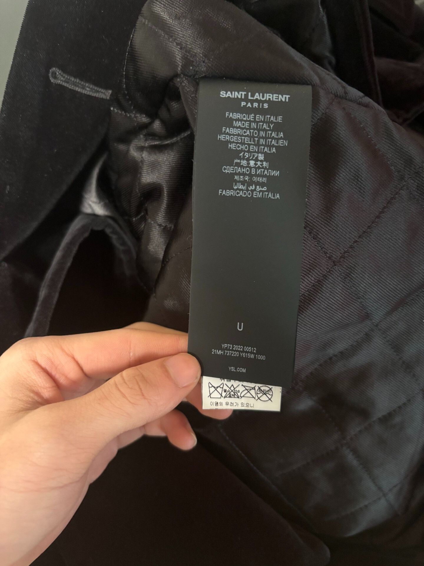 Saint Laurent Paris Saint Laurent Gem-Embellished Coat Size M / US 6-8 / IT 42-44 - 7 Thumbnail