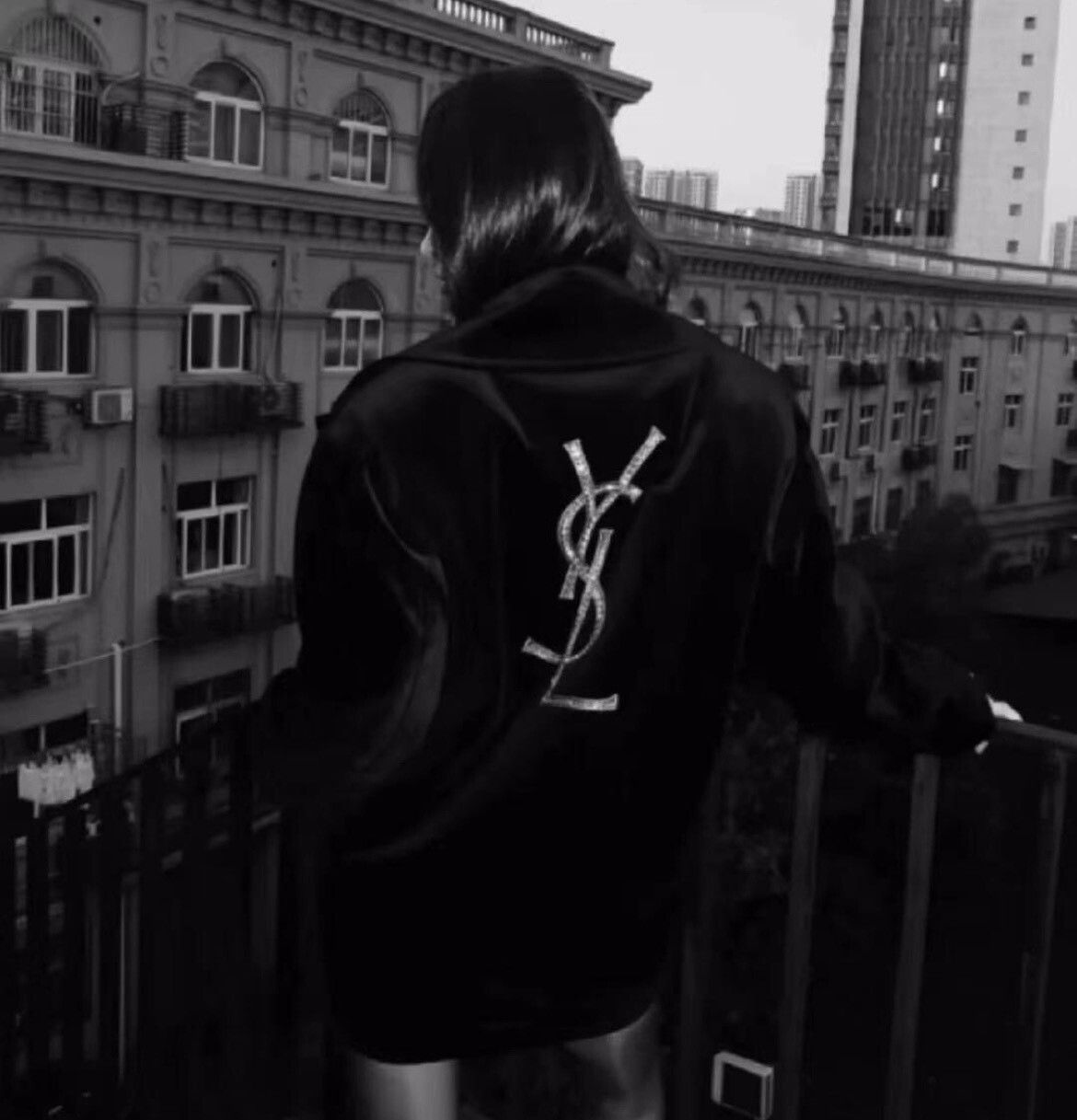 Saint Laurent Paris Saint Laurent Gem-Embellished Coat Size M / US 6-8 / IT 42-44 - 9 Thumbnail