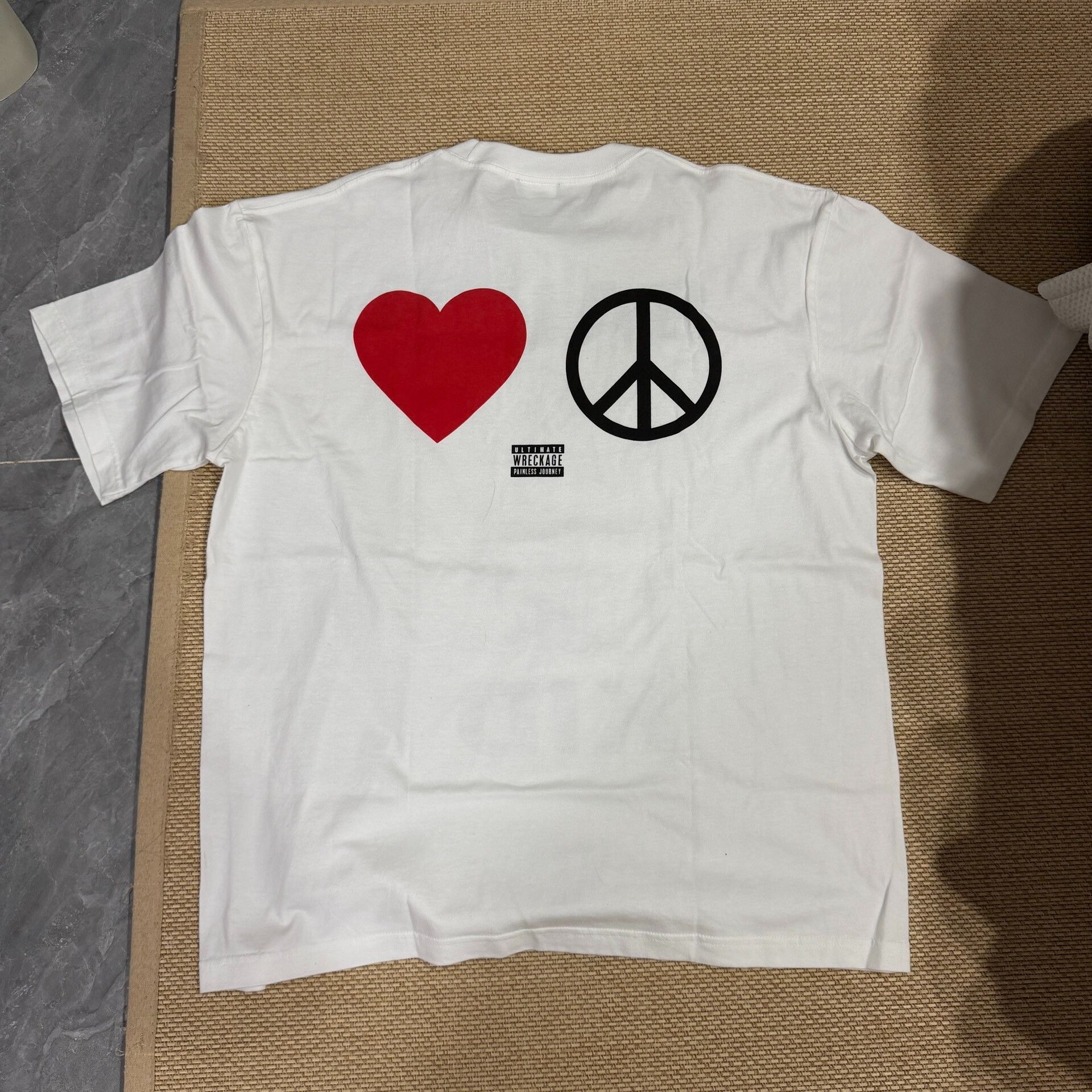 Saint Michael Saint Michael Vintage Peace Short Sleeve Tee Size US L / EU 52-54 / 3 - 2 Thumbnail
