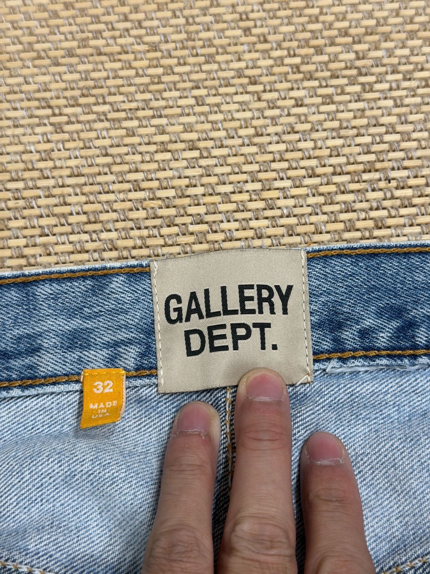 Gallery Dept. Gallery Dept 5001 Distressed Denim Jeans Size US 32 / EU 48 - 3 Thumbnail