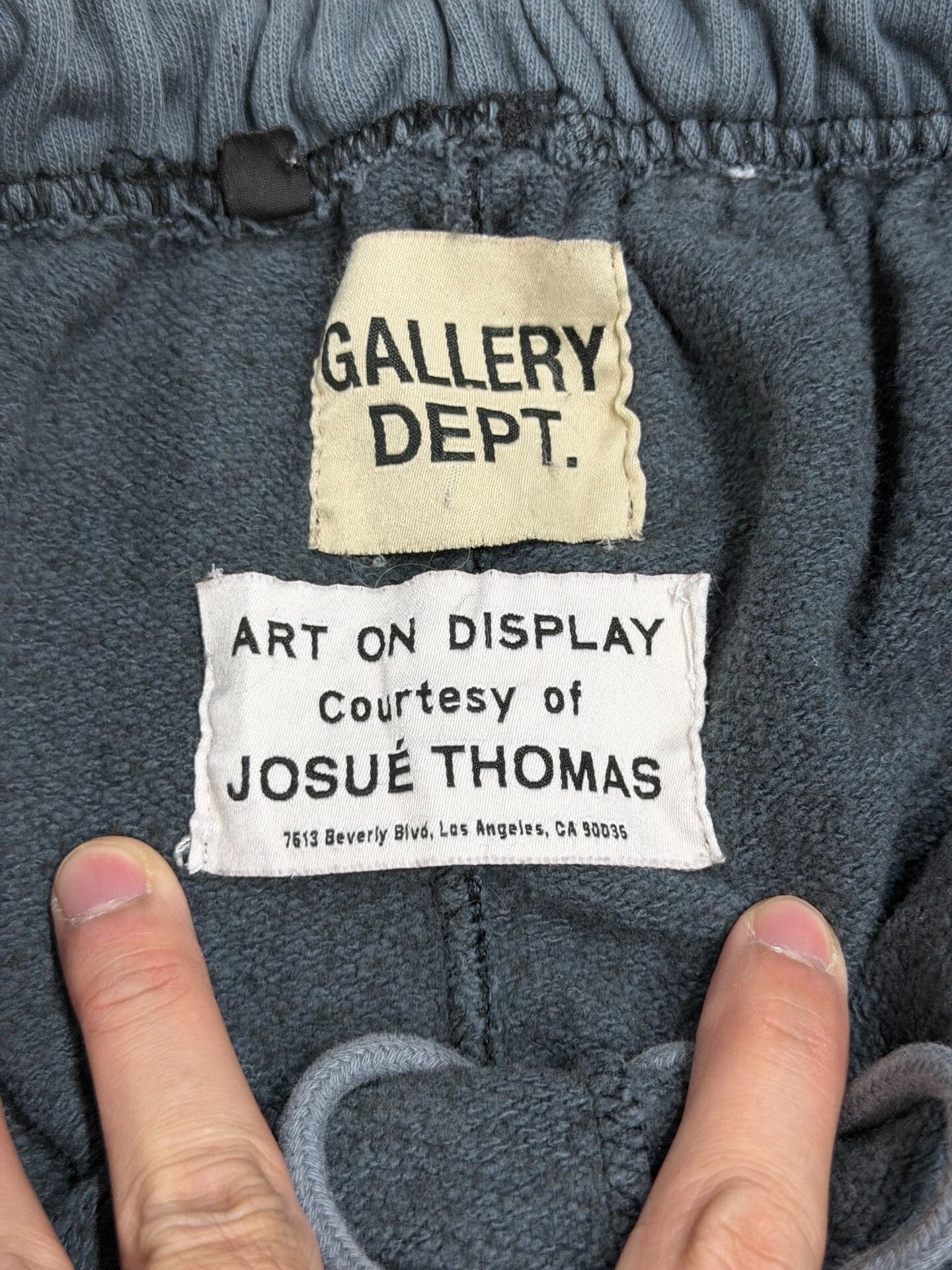 Gallery Dept. Gallery Dept Water-Washed Gray Pants Size US 30 / EU 46 - 4 Thumbnail
