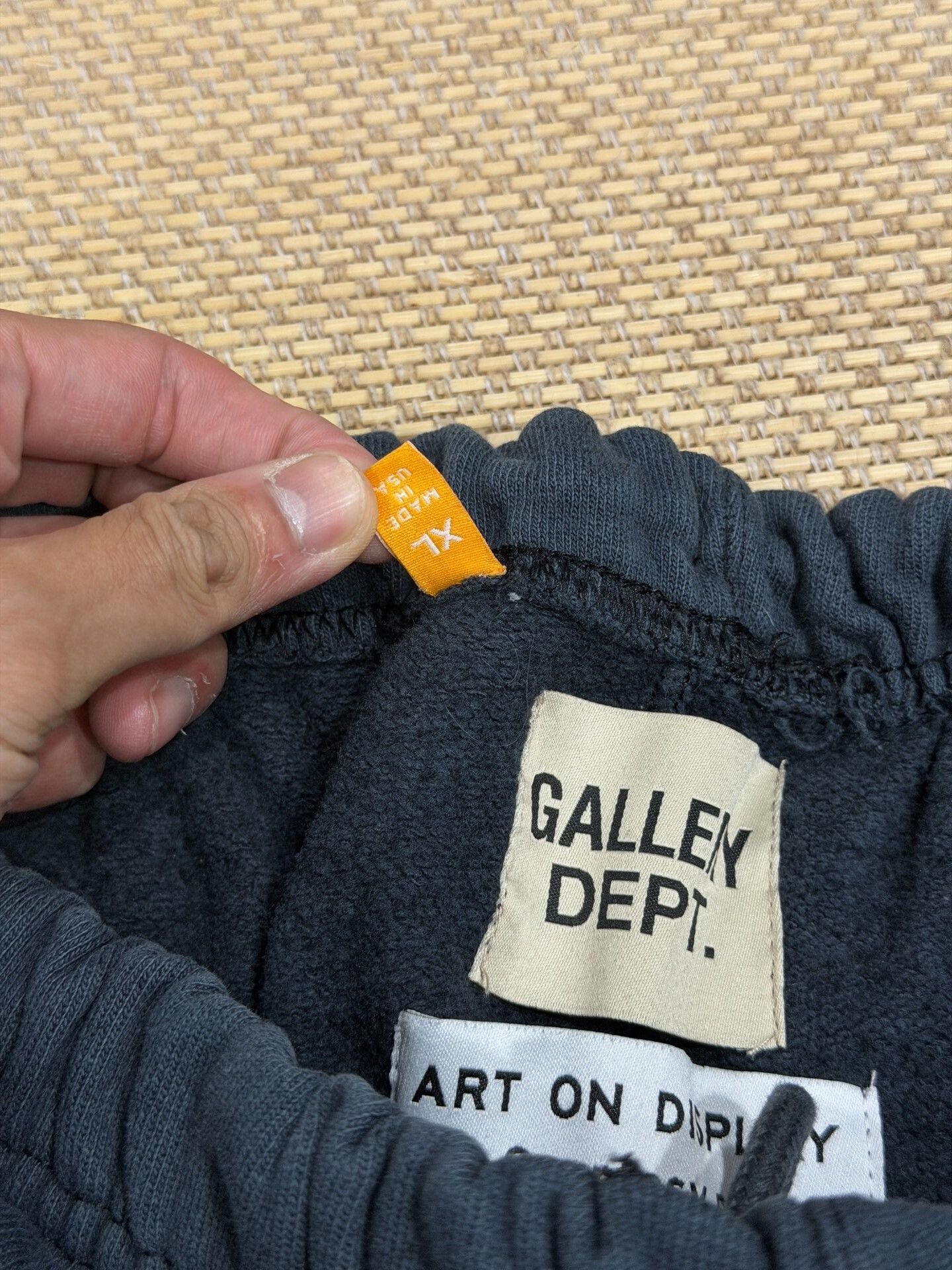 Gallery Dept. Gallery Dept. Dark Ink Jogger Pants Size US 31 - 6 Thumbnail