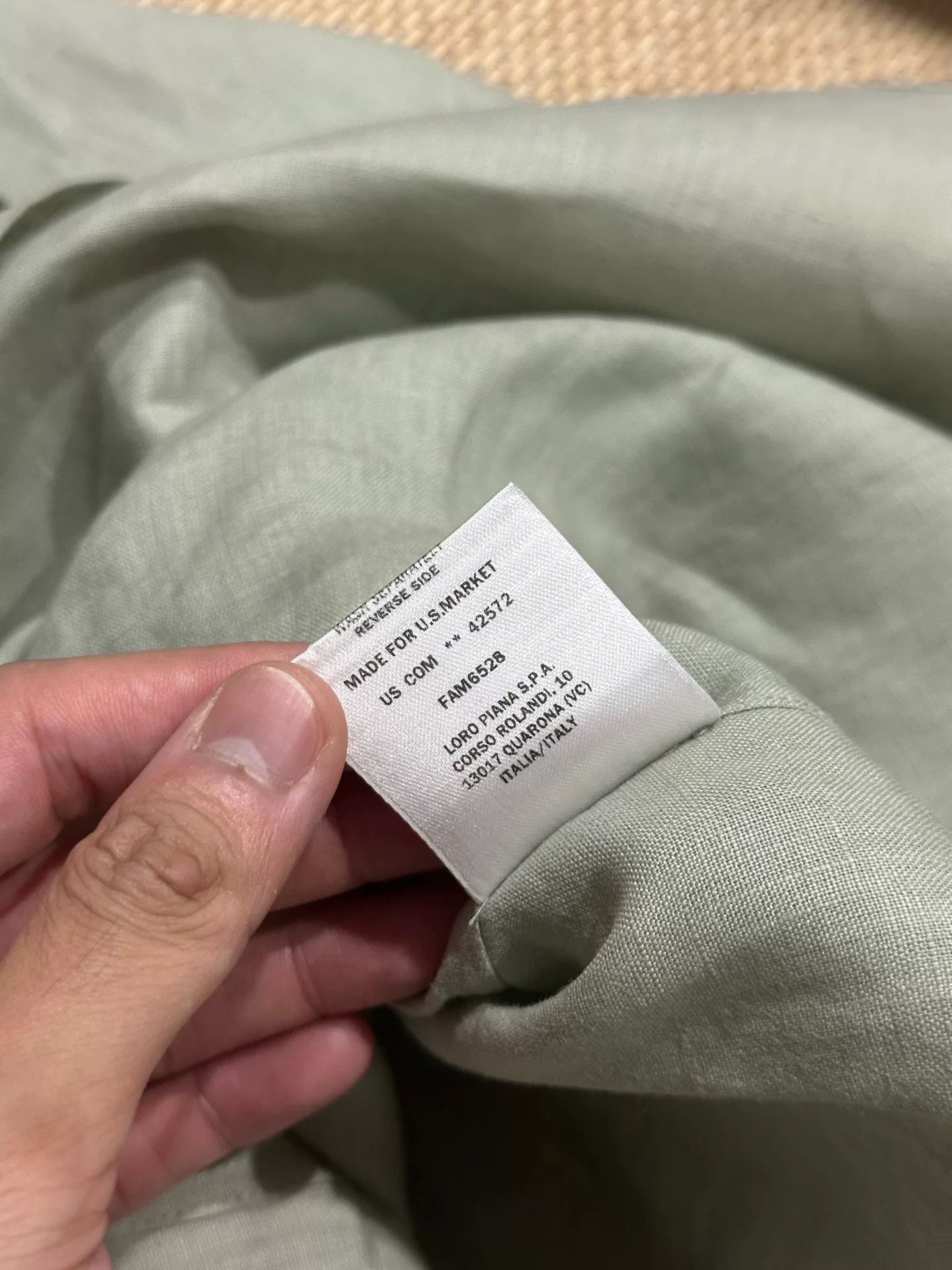 Loro Piana Loro Piana Sage Green Linen Long Dress Size XS / US 0-2 / IT 36-38 - 5 Thumbnail