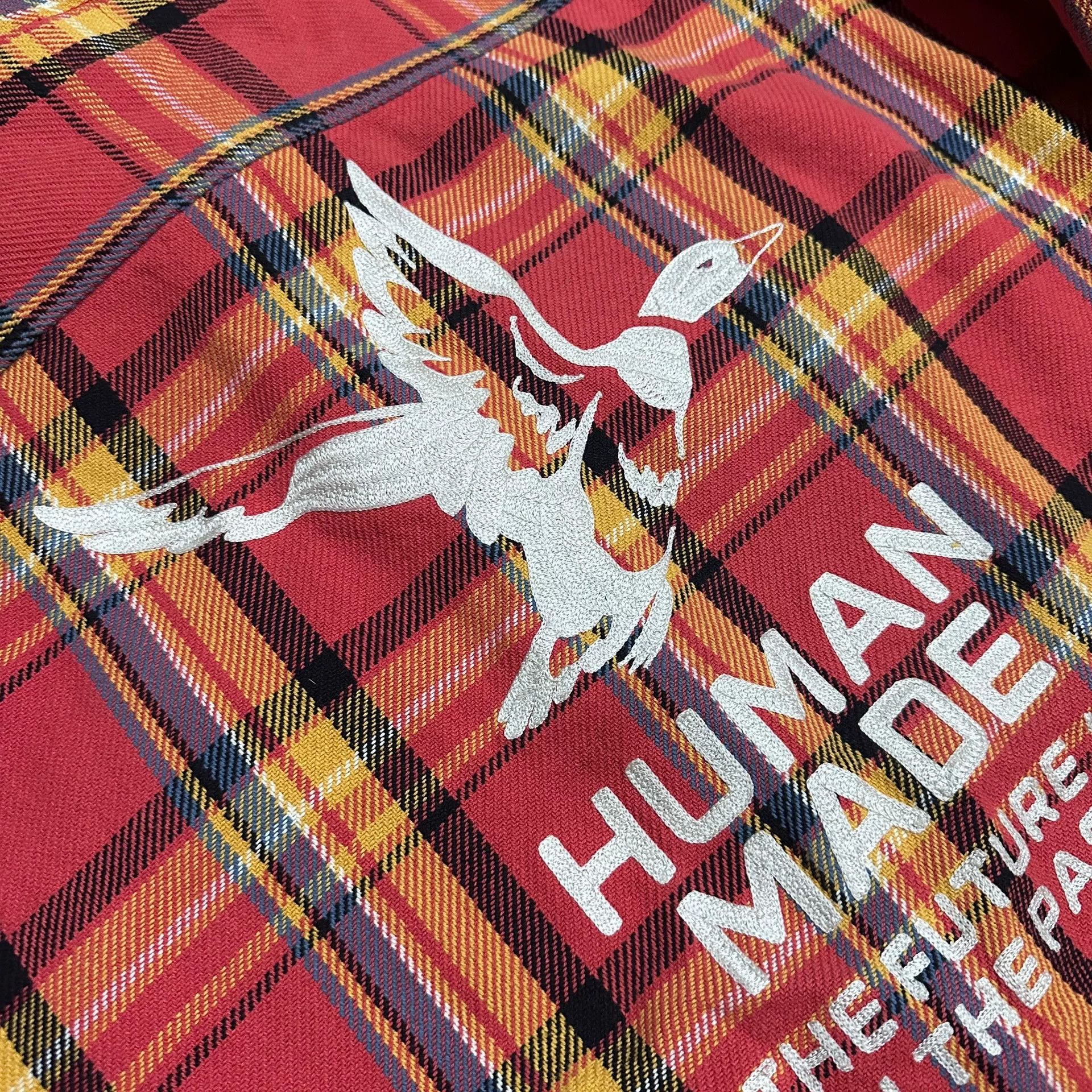 Human Made Human Made Checked Duck Shirt Jacket Size US XXL / EU 58 / 5 - 9 Thumbnail