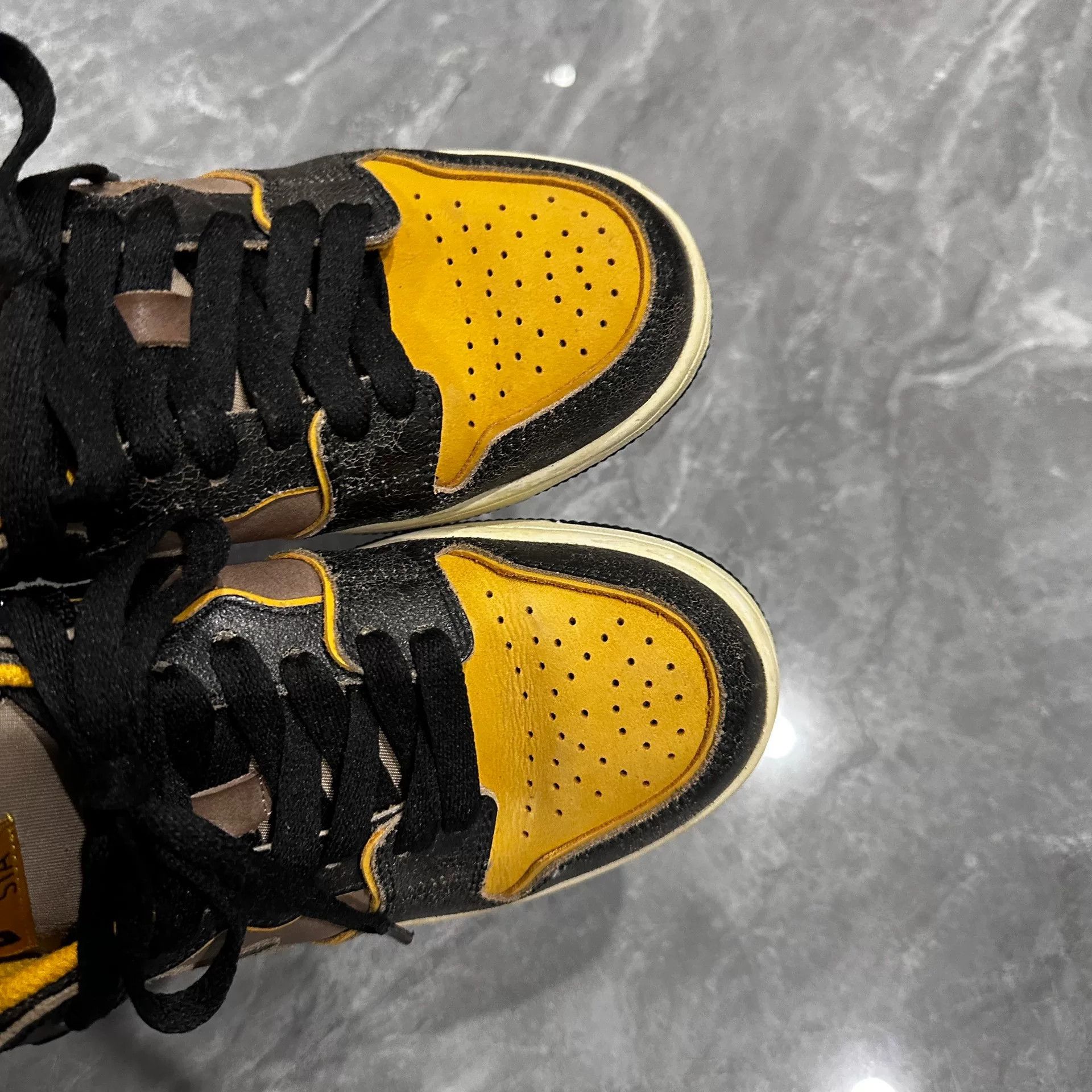 Bape BAPE STA SK8 Yellow Brown Skate Sneakers Size US 7 / EU 40 - 2 Thumbnail