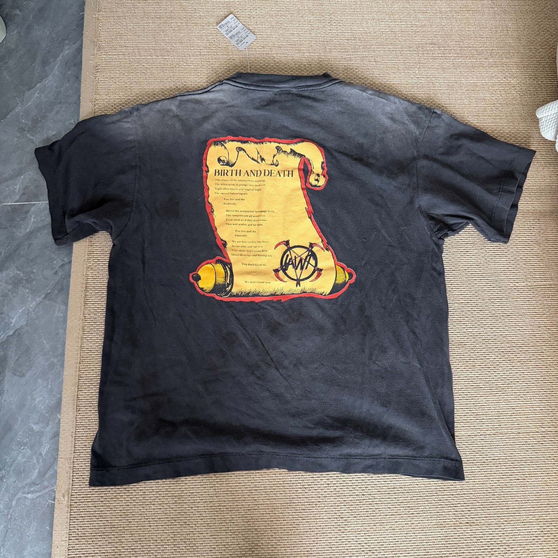 Saint Michael Saint Michael Grim Reaper Graphic Tee Size US M / EU 48-50 / 2 - 2 Thumbnail