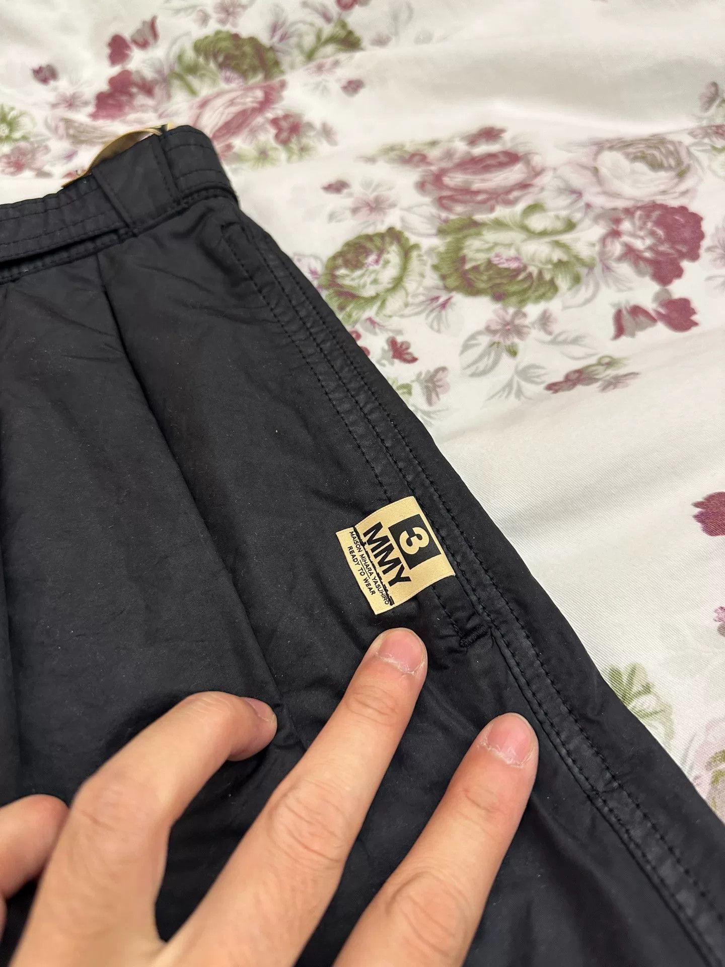 Maison MIHARA YASUHIRO Maison MIHARA YASUHIRO Black Ninja Pants Size US 28 / EU 44 - 4 Thumbnail