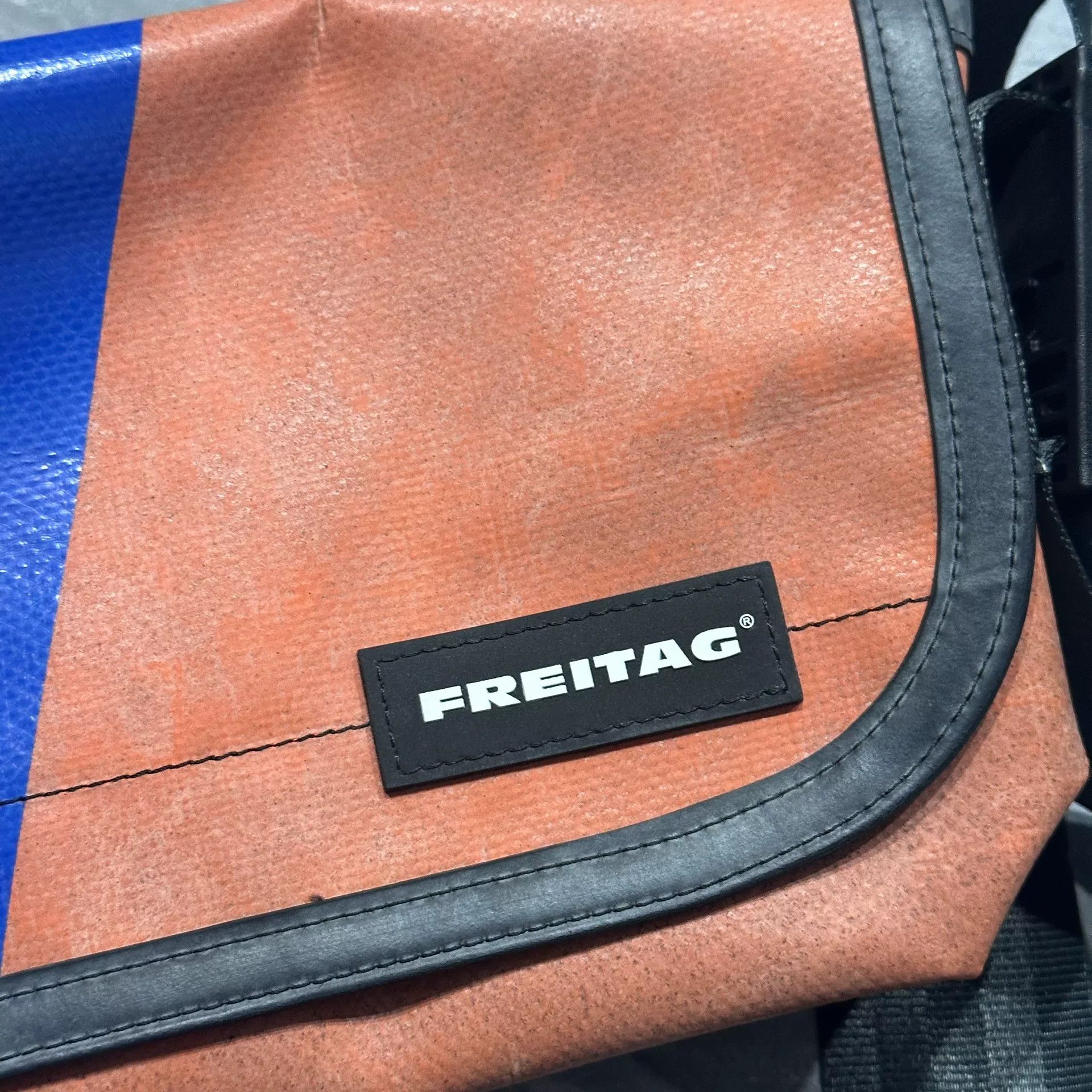 FREECITY FREITAG F41 Orange Blue Messenger Bag Size ONE SIZE - 2 Thumbnail