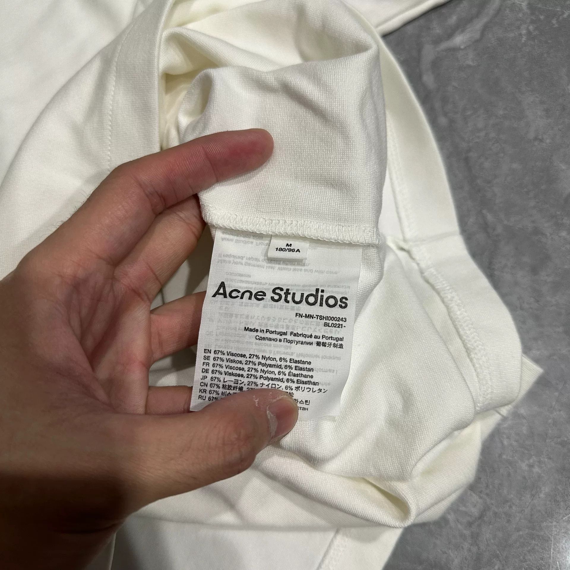 Acne Studios Acne Studios Oversized Short Sleeve T-shirt Size US M / EU 48-50 / 2 - 5 Thumbnail