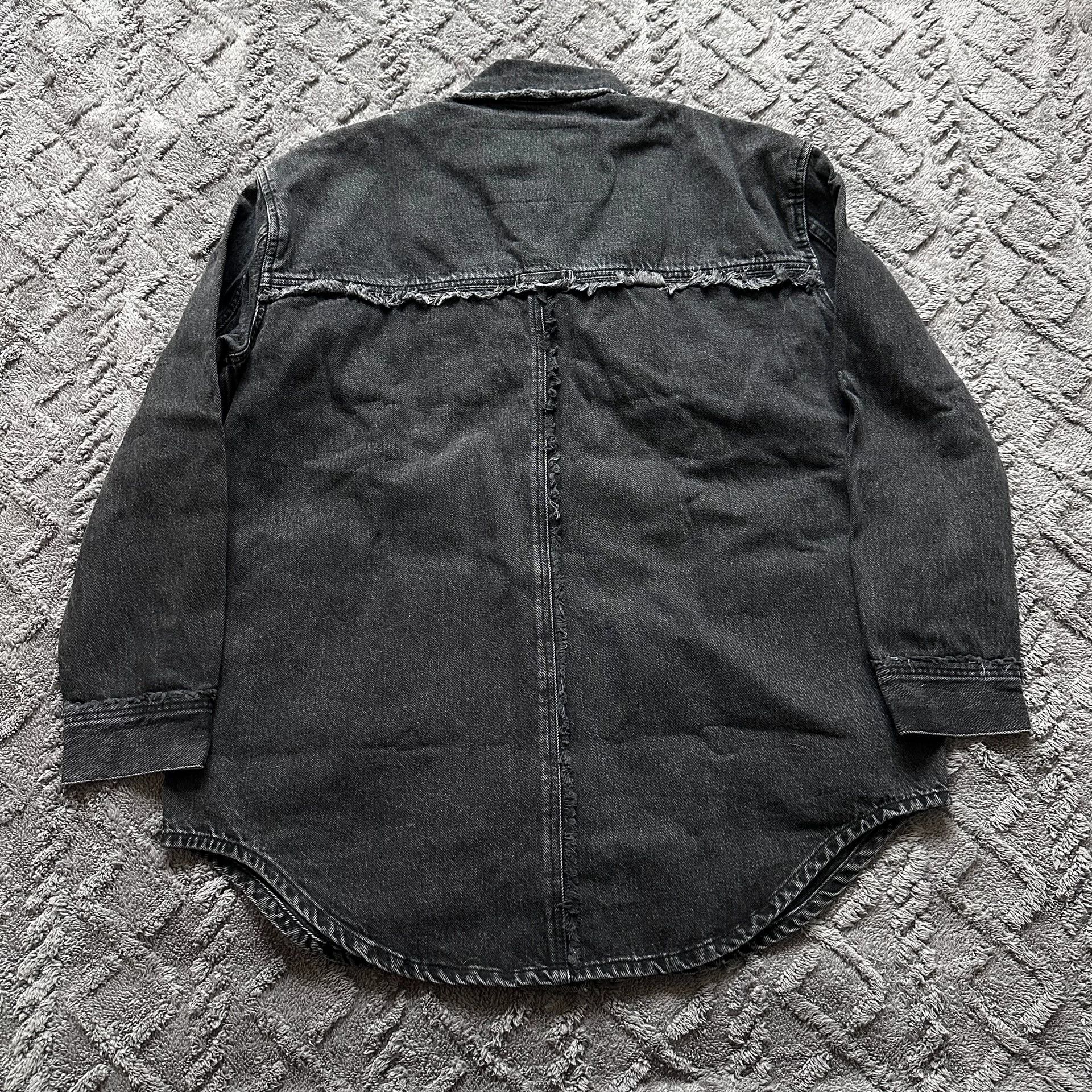 Acne Studios Acne Studios Deconstructed Denim Jacket Size XL / US 12-14 / IT 48-50 - 2 Thumbnail