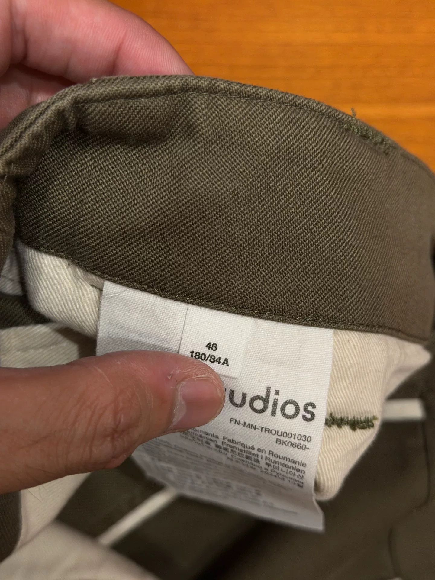 Acne Studios Acne Studios Green Utility Pants Size US 32 / EU 48 - 7 Thumbnail