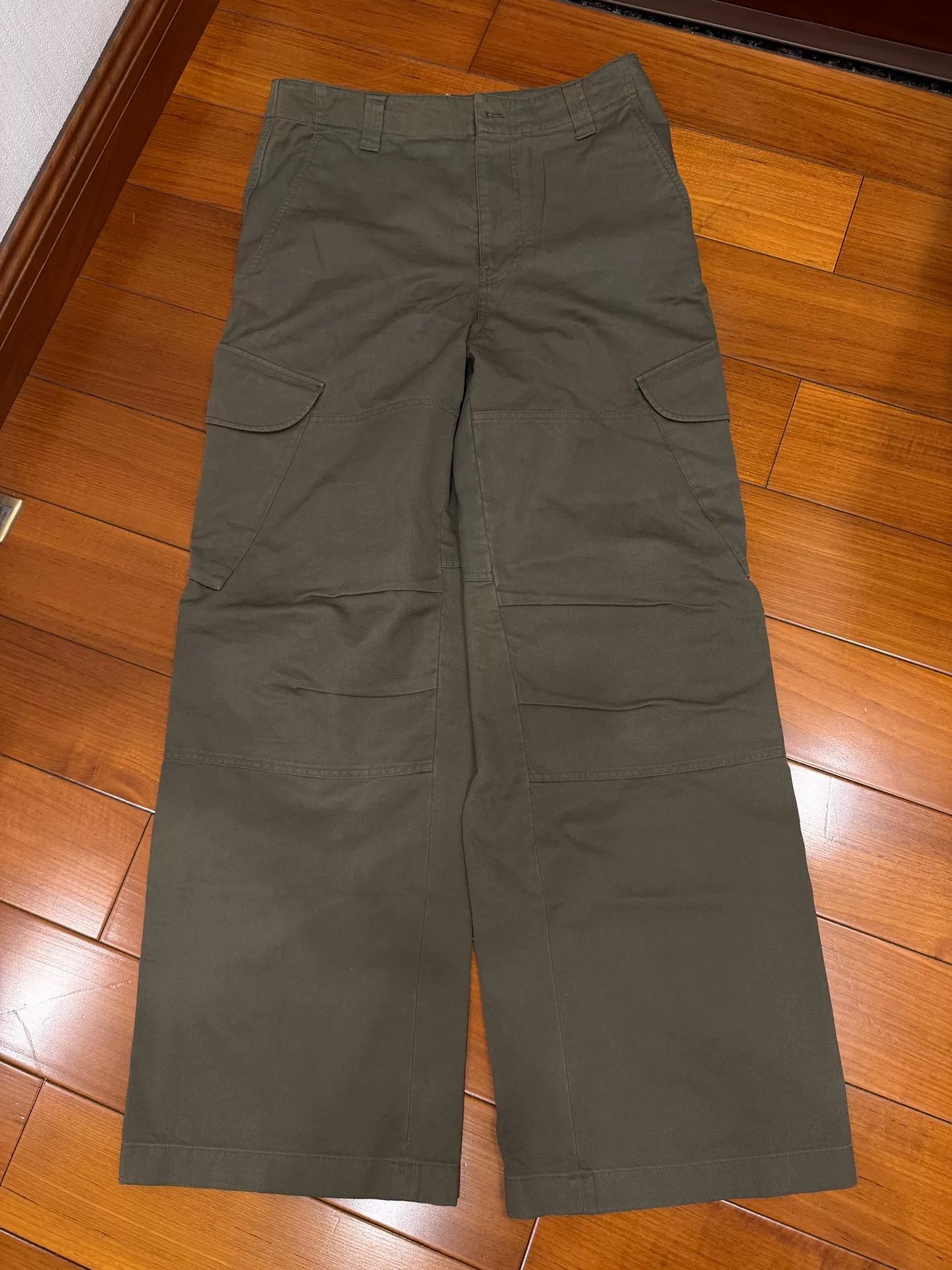 Acne Studios Acne Studios Green Utility Pants Size US 32 / EU 48 - 2 Thumbnail