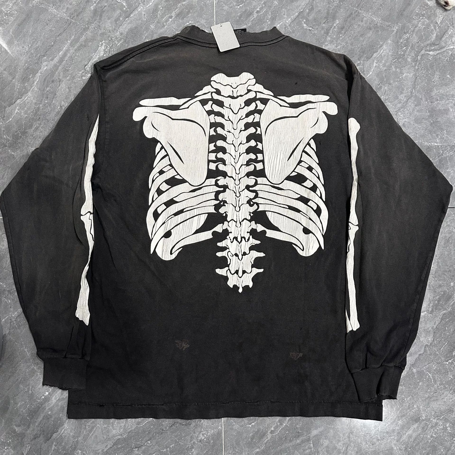 Saint Michael Saint Michael Skeleton Long Sleeve Shirt Size US L / EU 52-54 / 3 - 2 Thumbnail