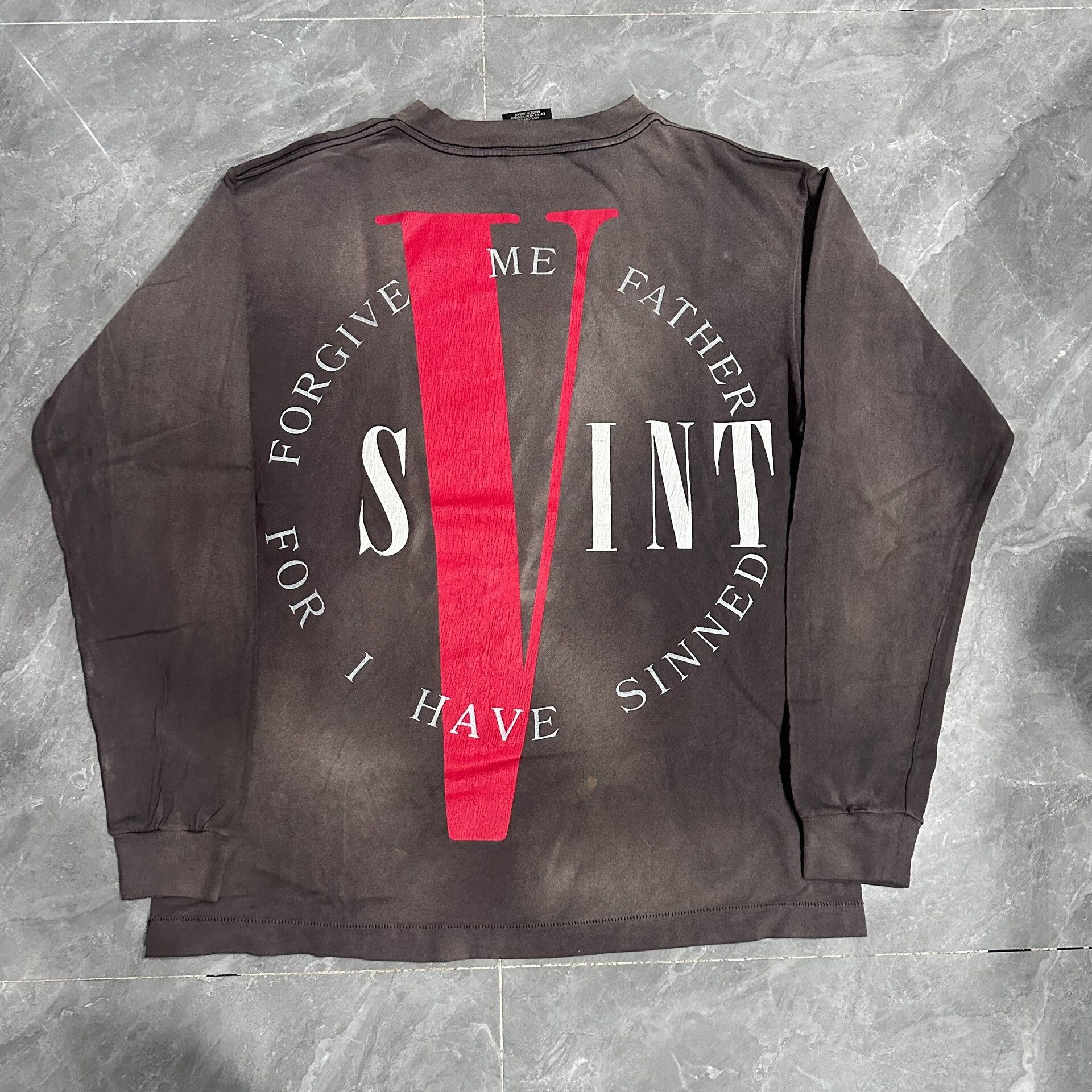 Saint Michael Saint Michael Vlone Black Long Sleeve Shirt Size US S / EU 44-46 / 1 - 2 Thumbnail