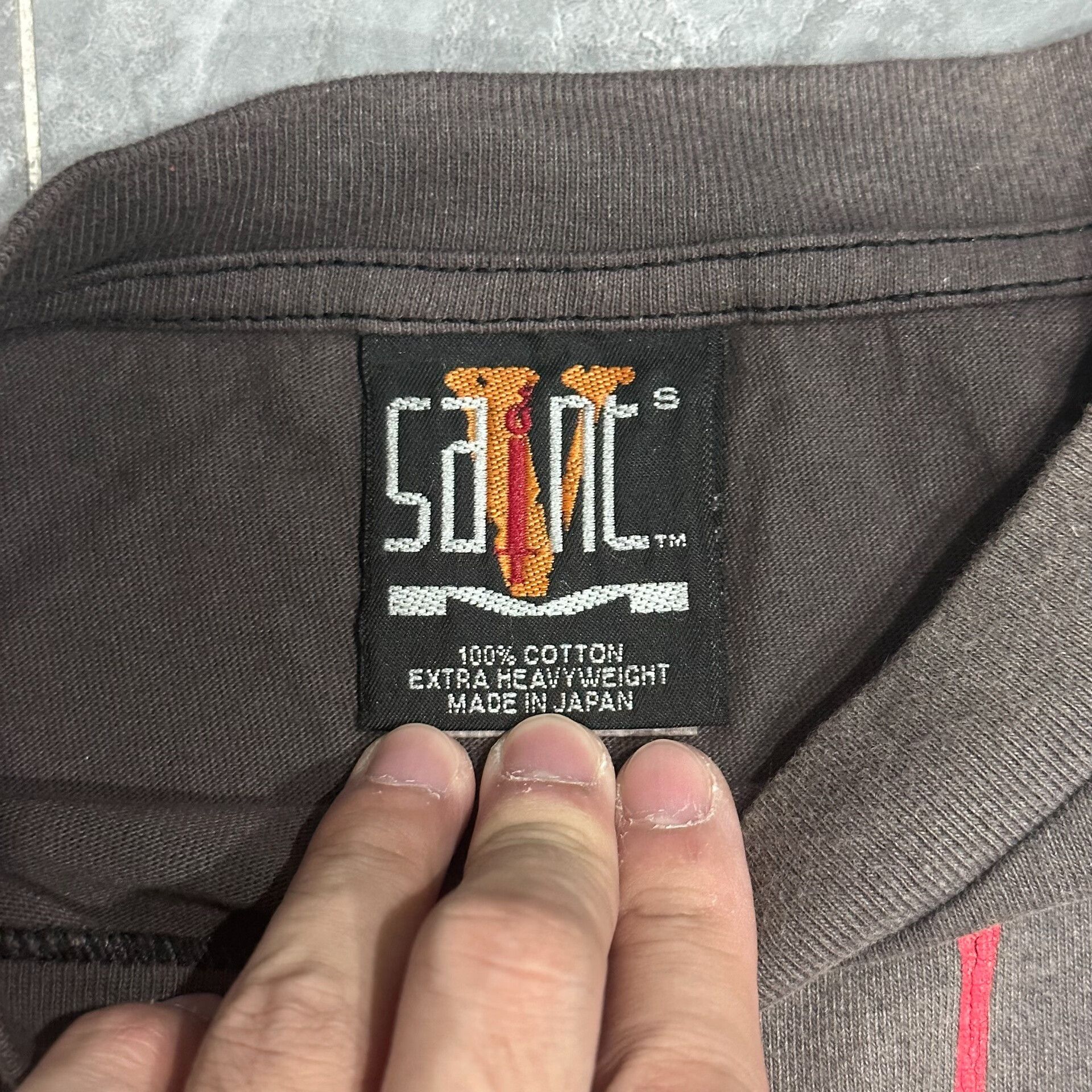 Saint Michael Saint Michael Vlone Black Long Sleeve Shirt Size US S / EU 44-46 / 1 - 4 Thumbnail