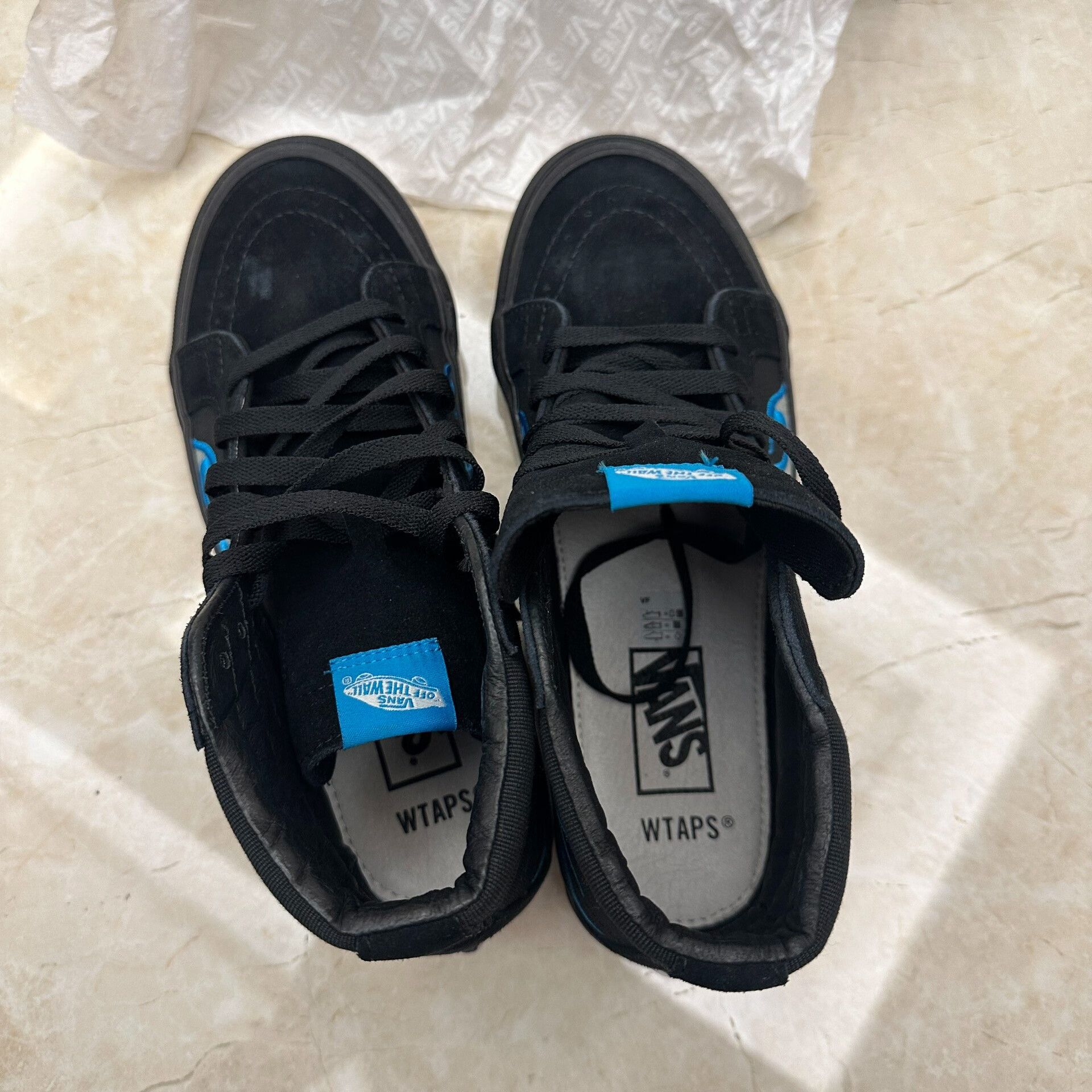 Wtaps WTAPS Vans SK8 High Black and Blue Size US 7.5 / EU 40-41 - 6 Thumbnail