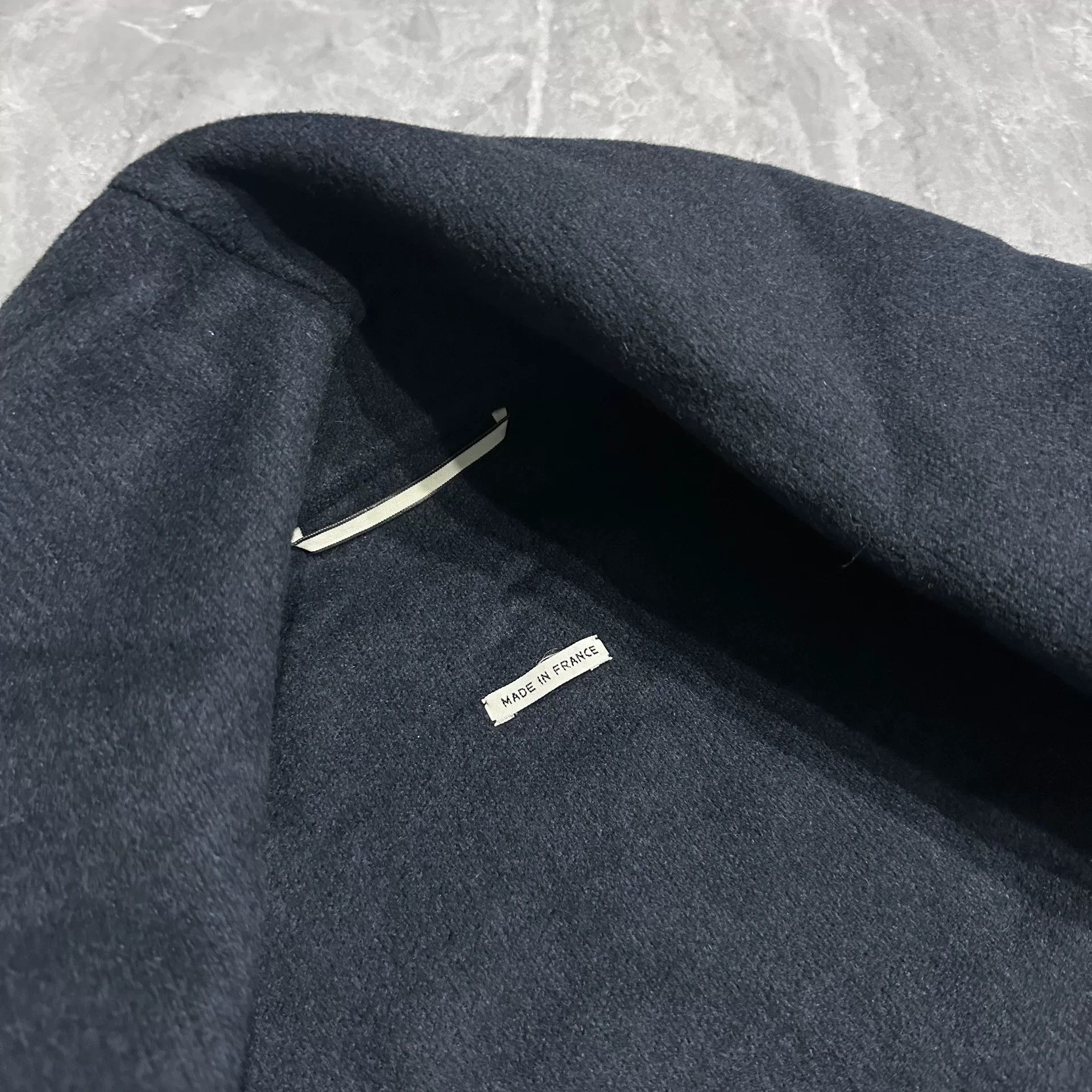 Hermes Hermes Gray Green Long Cape Coat Size XXS / US 00 / IT 34 - 3 Thumbnail