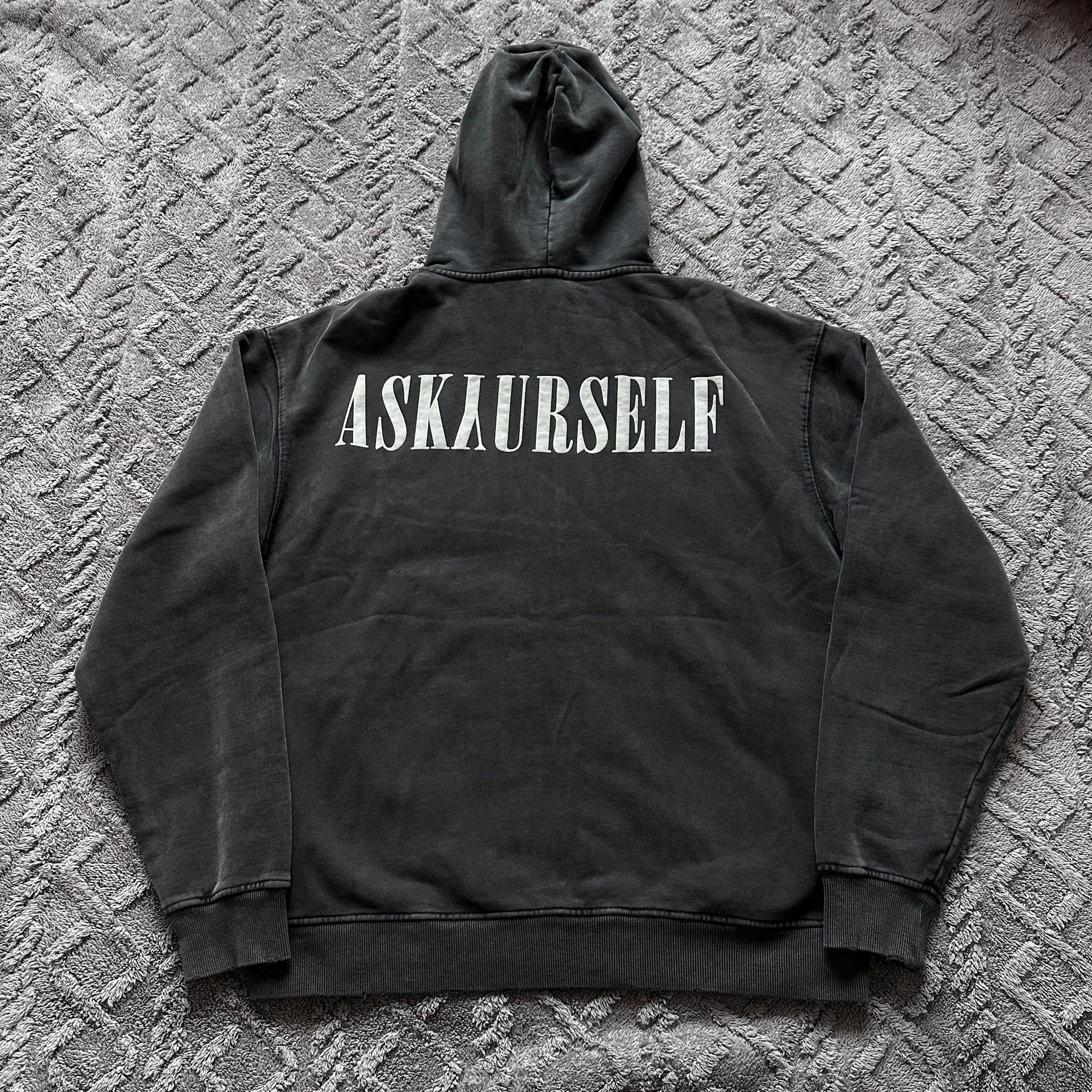 Askyurself Askyurself Black Zip Hoodie Size US M / EU 48-50 / 2 - 2 Thumbnail