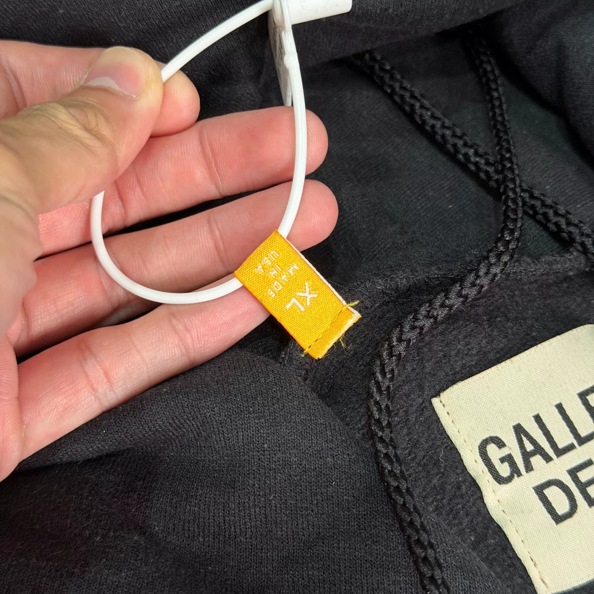 Gallery Dept. Gallery Dept Water-Washed Zipper Hoodie Size US XL / EU 56 / 4 - 5 Thumbnail