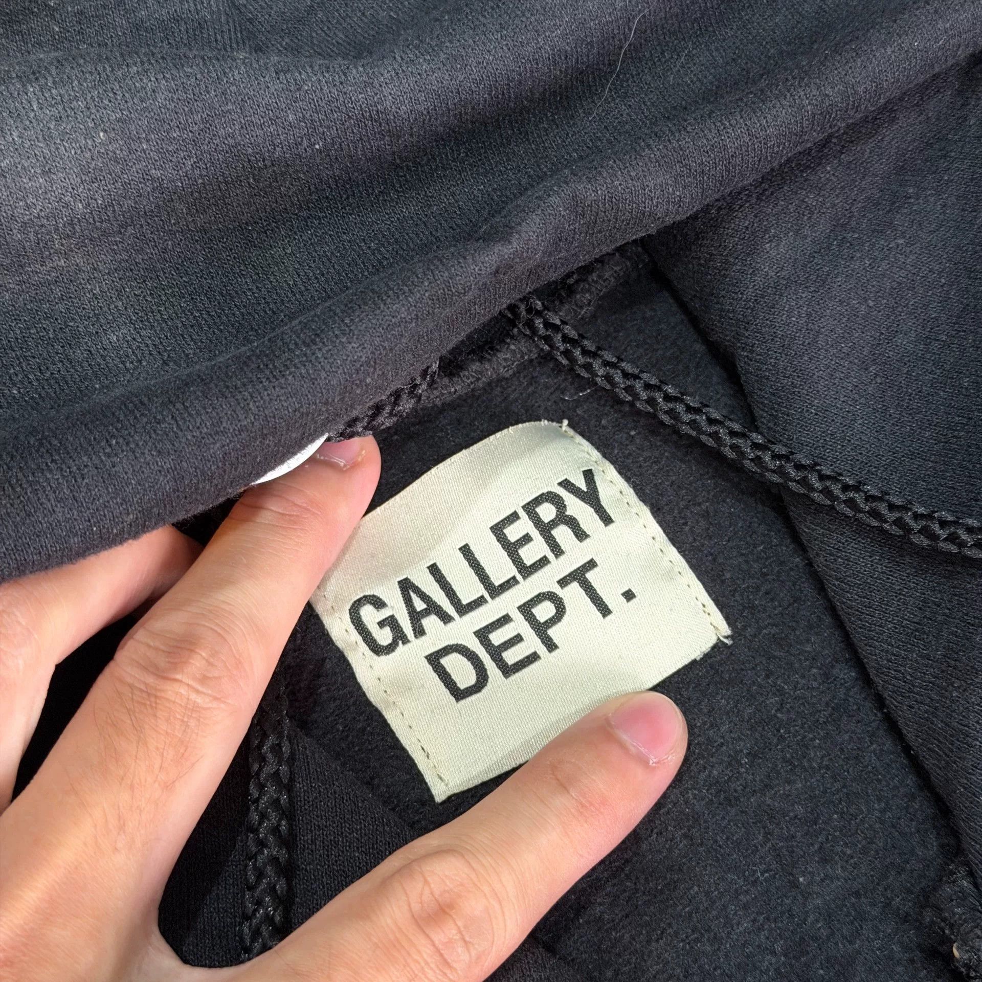 Gallery Dept. Gallery Dept Water-Washed Zipper Hoodie Size US XL / EU 56 / 4 - 4 Thumbnail