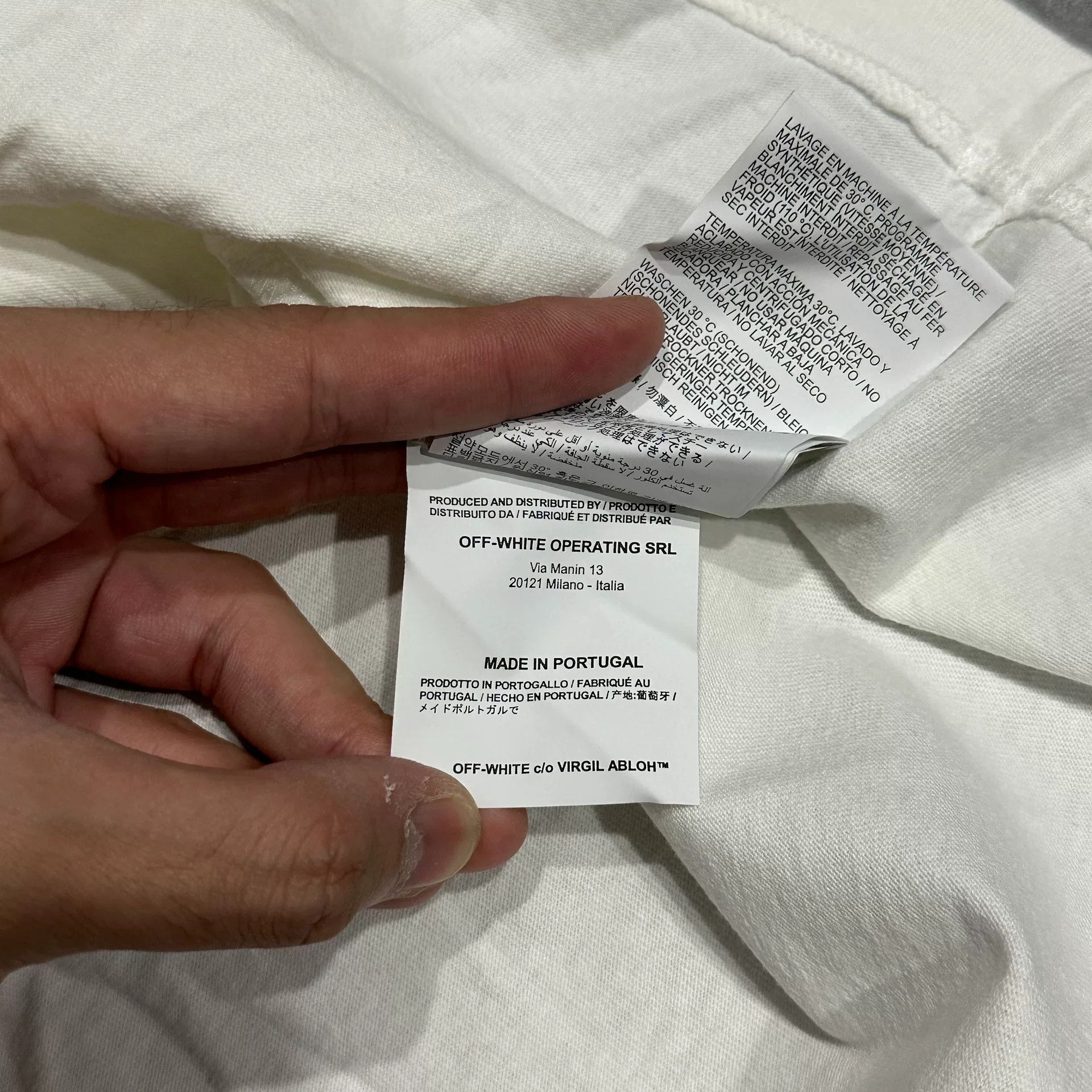 Offwhite Deconstructed Graphic Tee