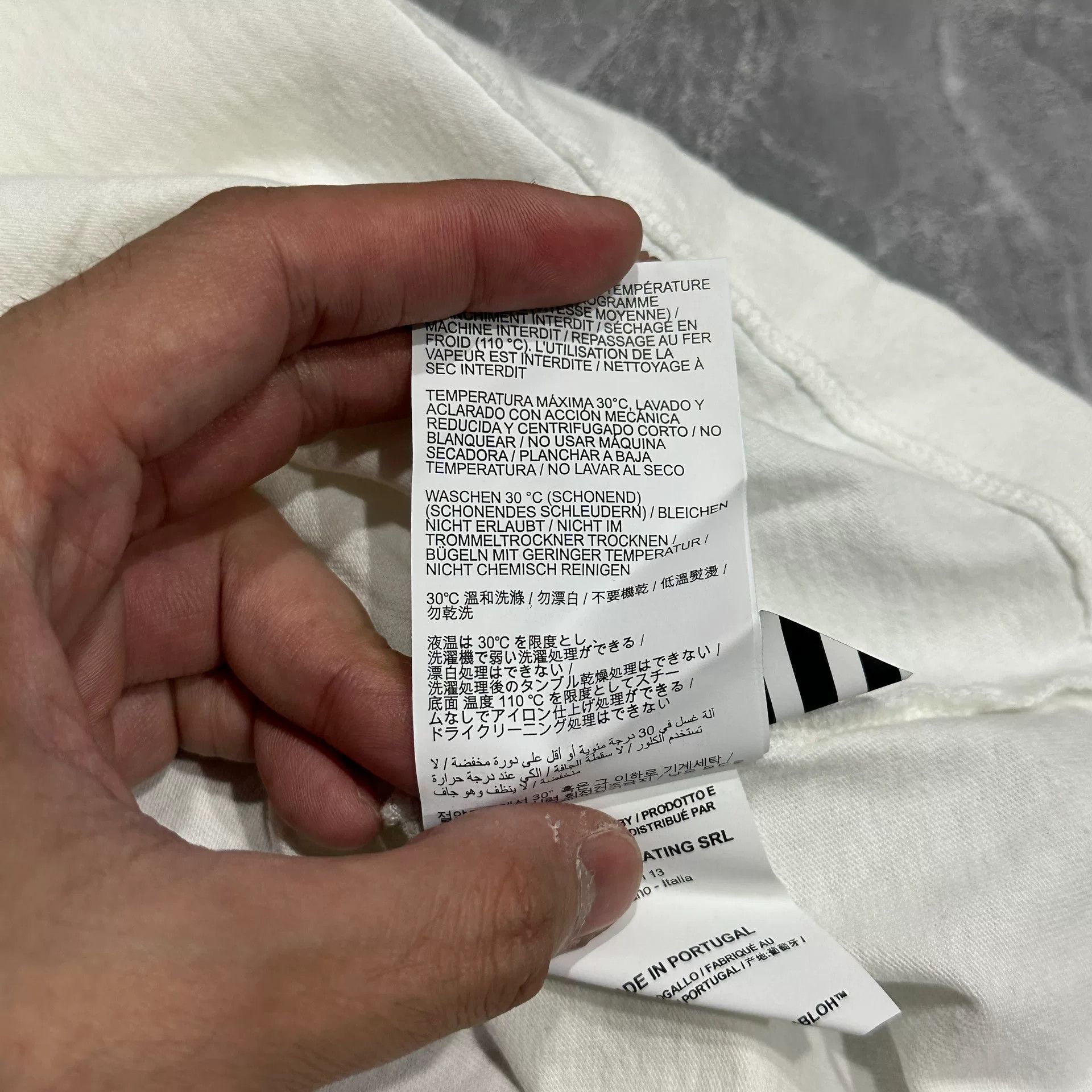 Offwhite Deconstructed Graphic Tee