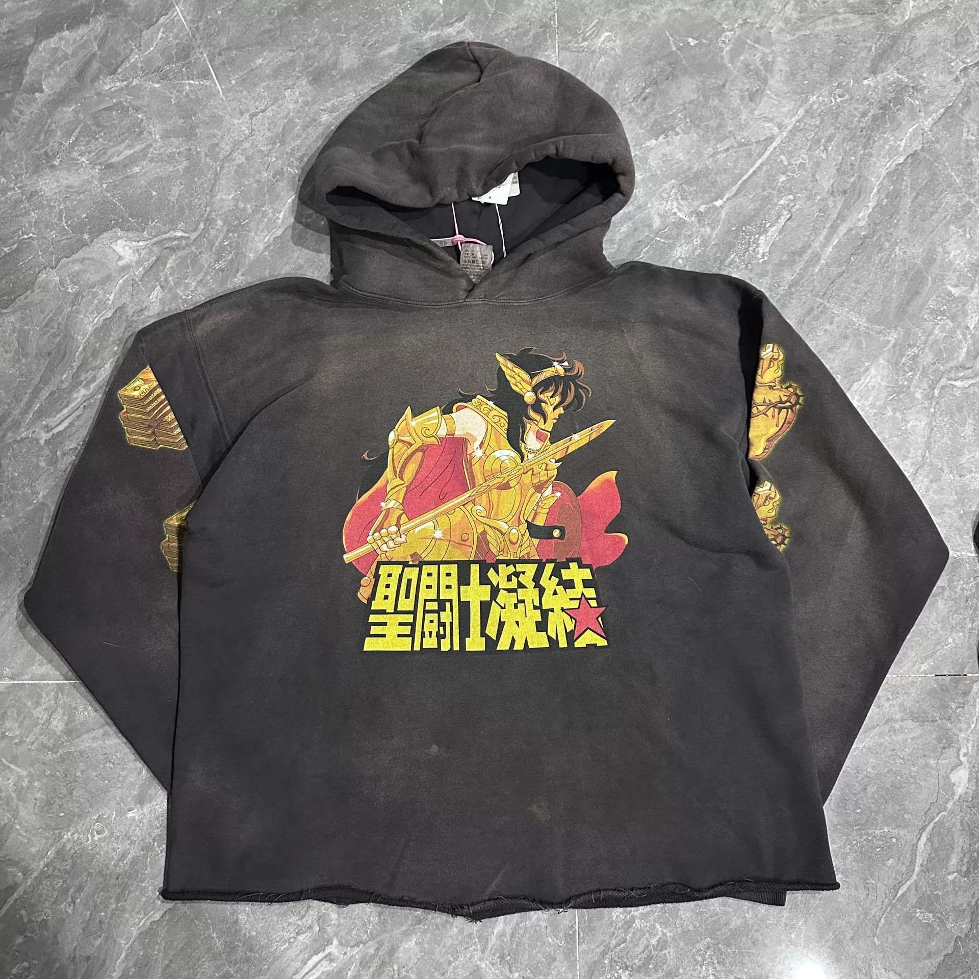 CLOT Saint Michael CLOT Black Hoodie Size US XL / EU 56 / 4 - 2 Thumbnail