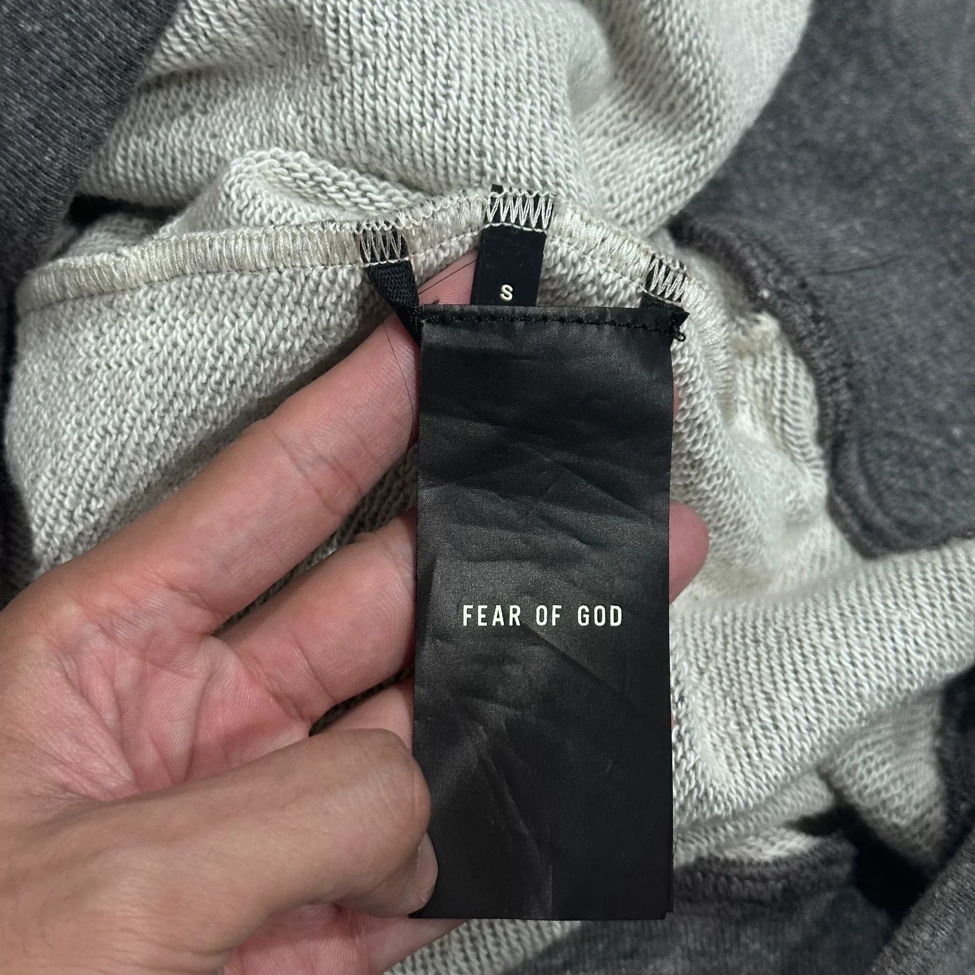 Fear of God Fear of God Sixth Collection Gray Hoodie Size US S / EU 44-46 / 1 - 8 Thumbnail
