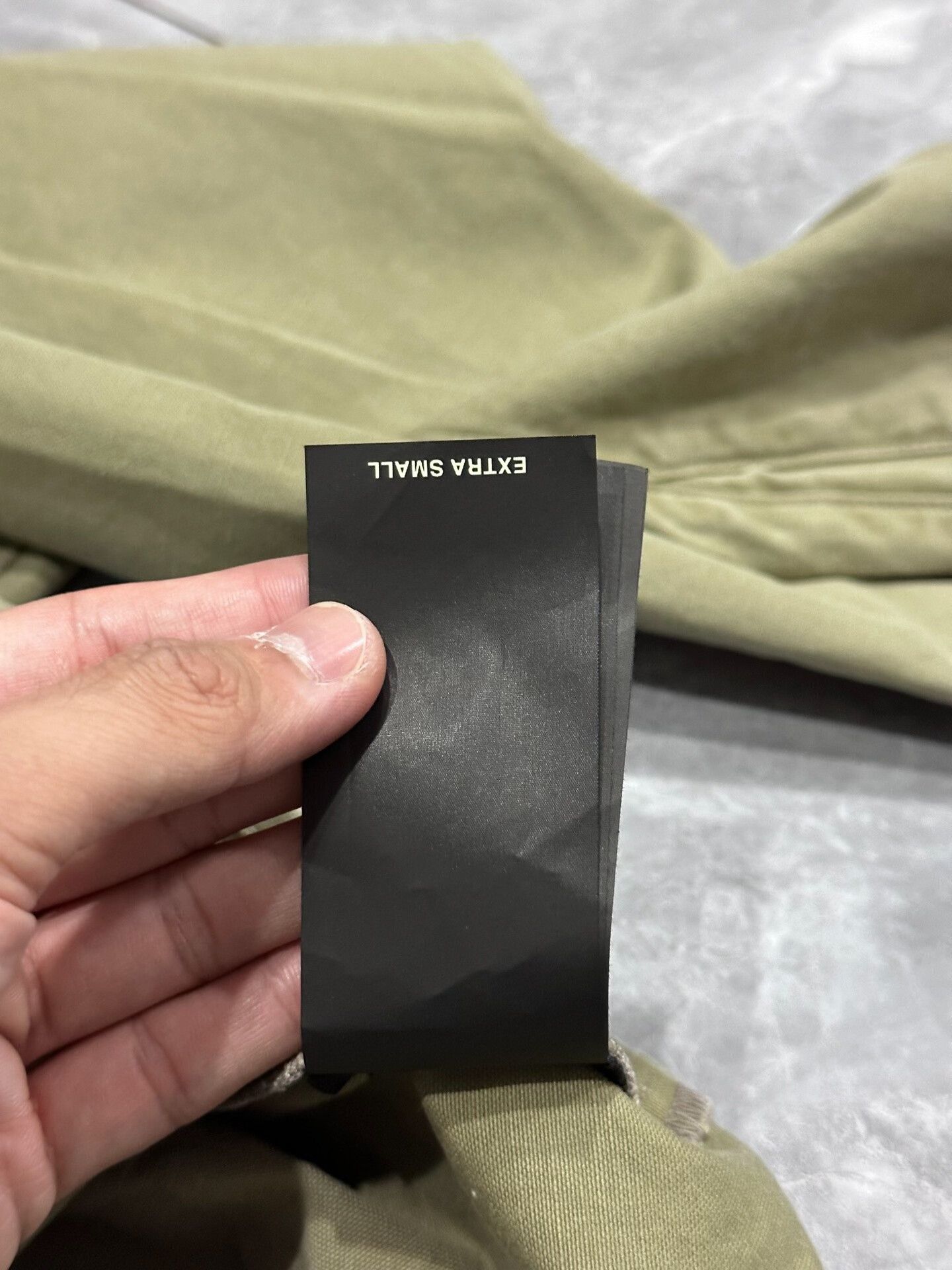 Fear of God Fear of God Olive Green Henley Shirt Size US XS / EU 42 / 0 - 8 Thumbnail