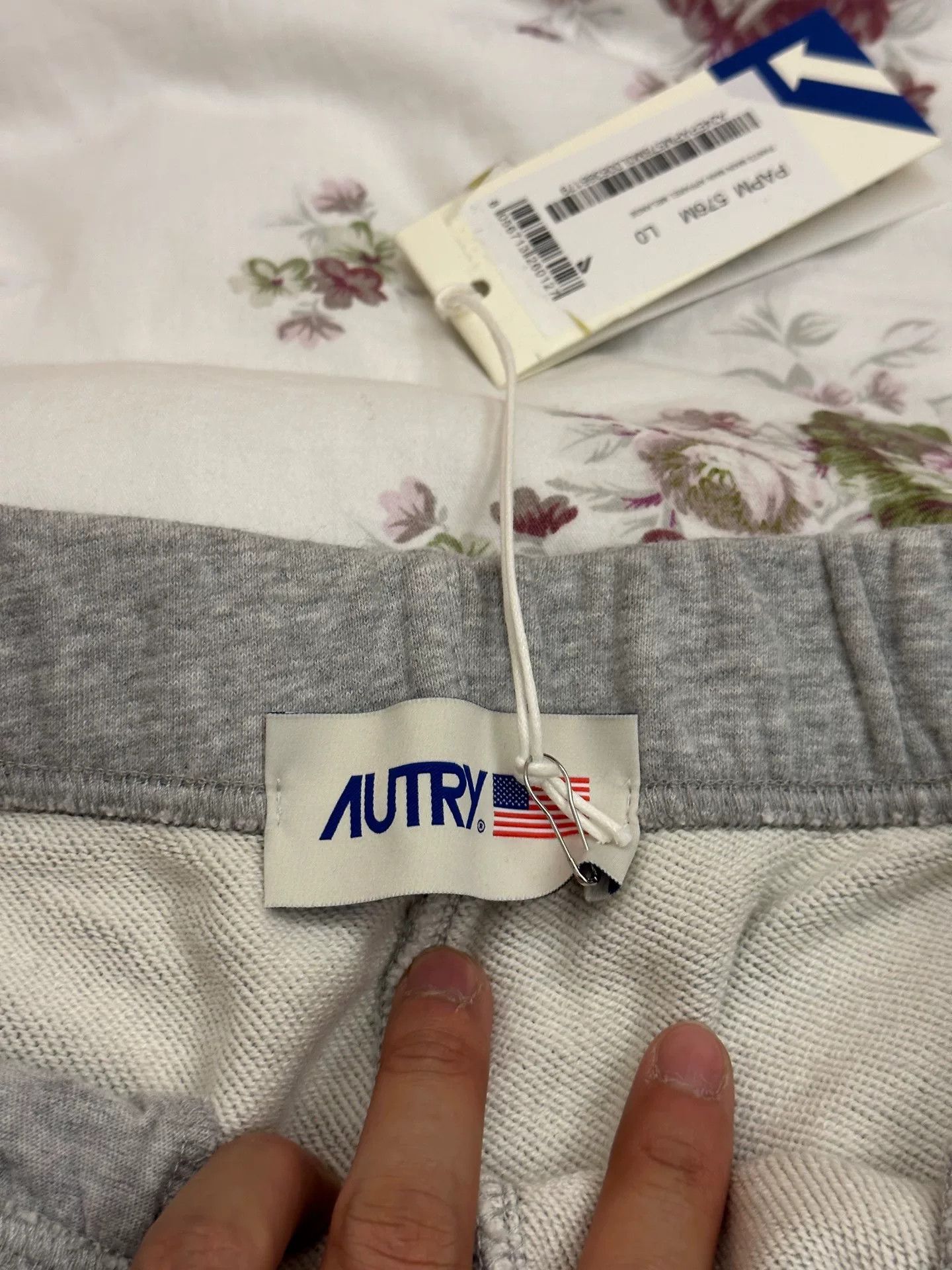 AUTRY Autry Gray Wide-Leg Pants Size US 30 / EU 46 - 3 Thumbnail