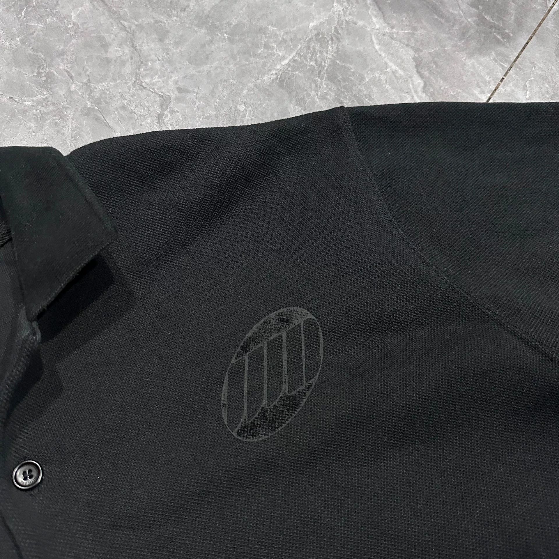 WE11DONE WE11DONE Black Logo Polo Shirt Size US S / EU 44-46 / 1 - 3 Thumbnail