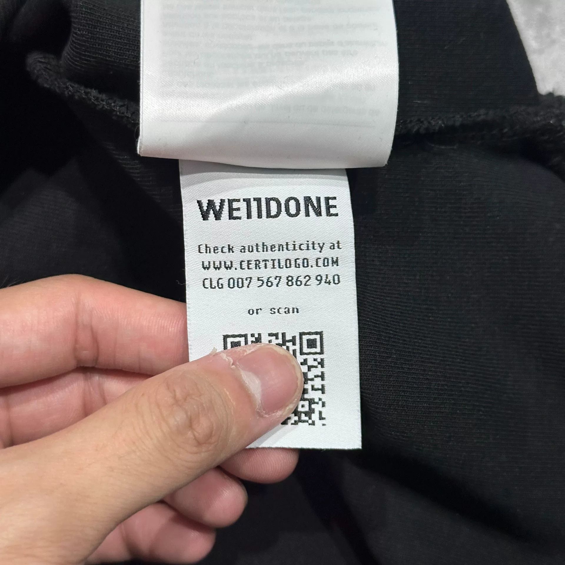 WE11DONE WE11DONE Black Logo Polo Shirt Size US S / EU 44-46 / 1 - 6 Thumbnail