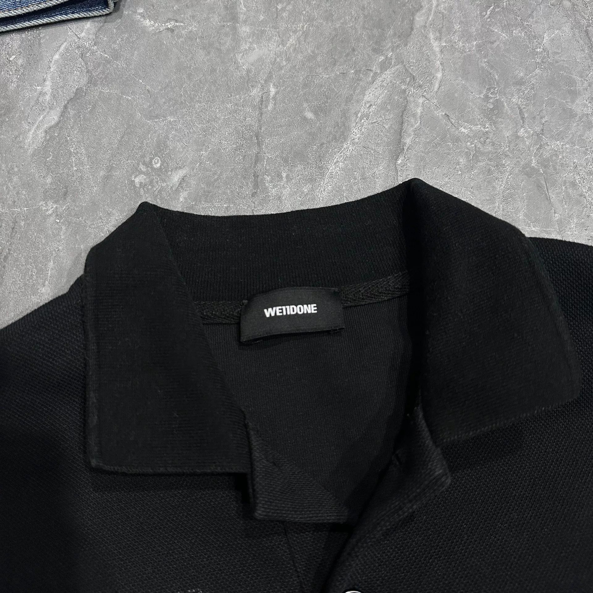WE11DONE WE11DONE Black Logo Polo Shirt Size US S / EU 44-46 / 1 - 8 Thumbnail