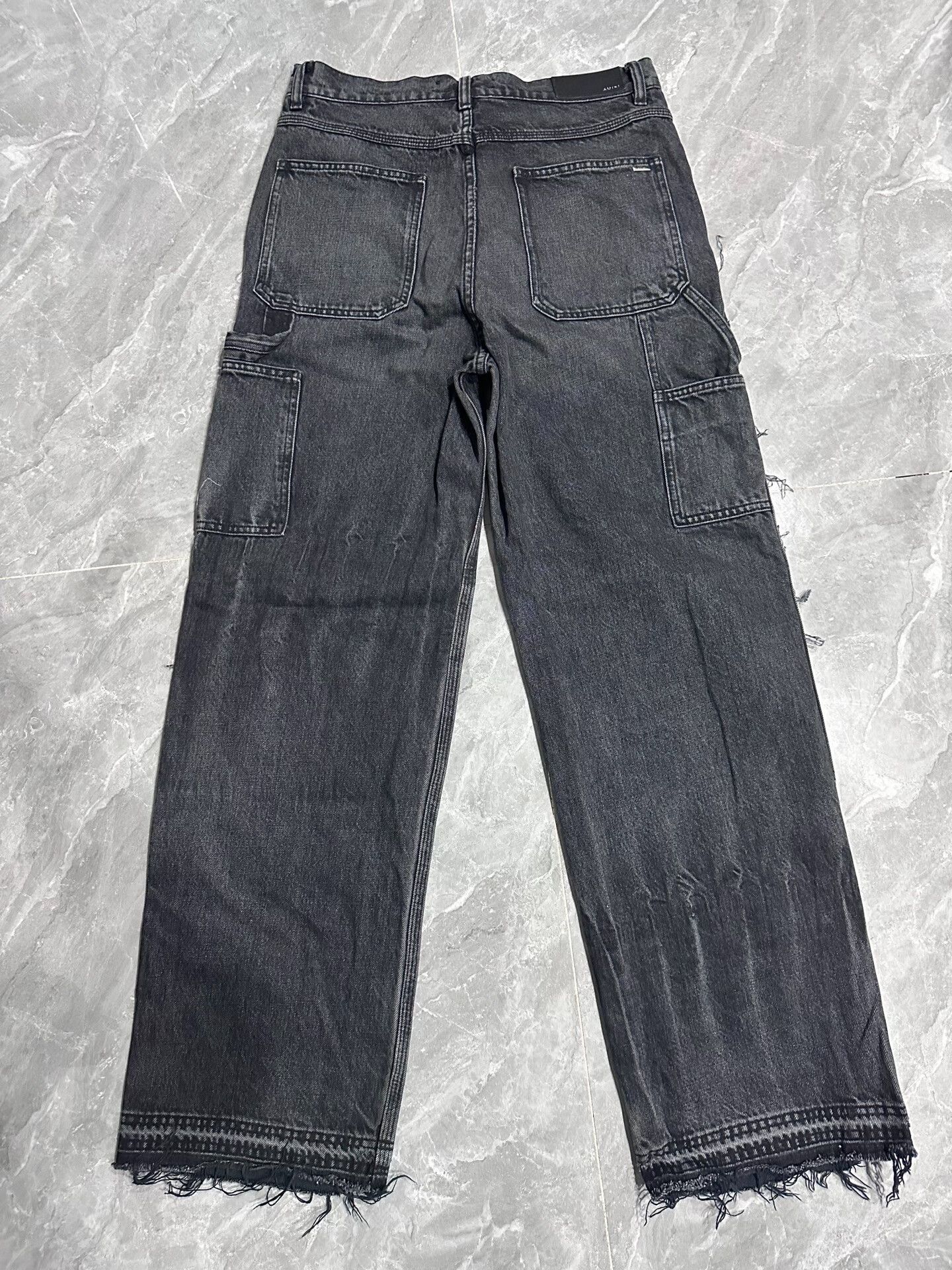 Amiri AMIRI Denim Flare Work Pants Size US 30 / EU 46 - 2 Thumbnail