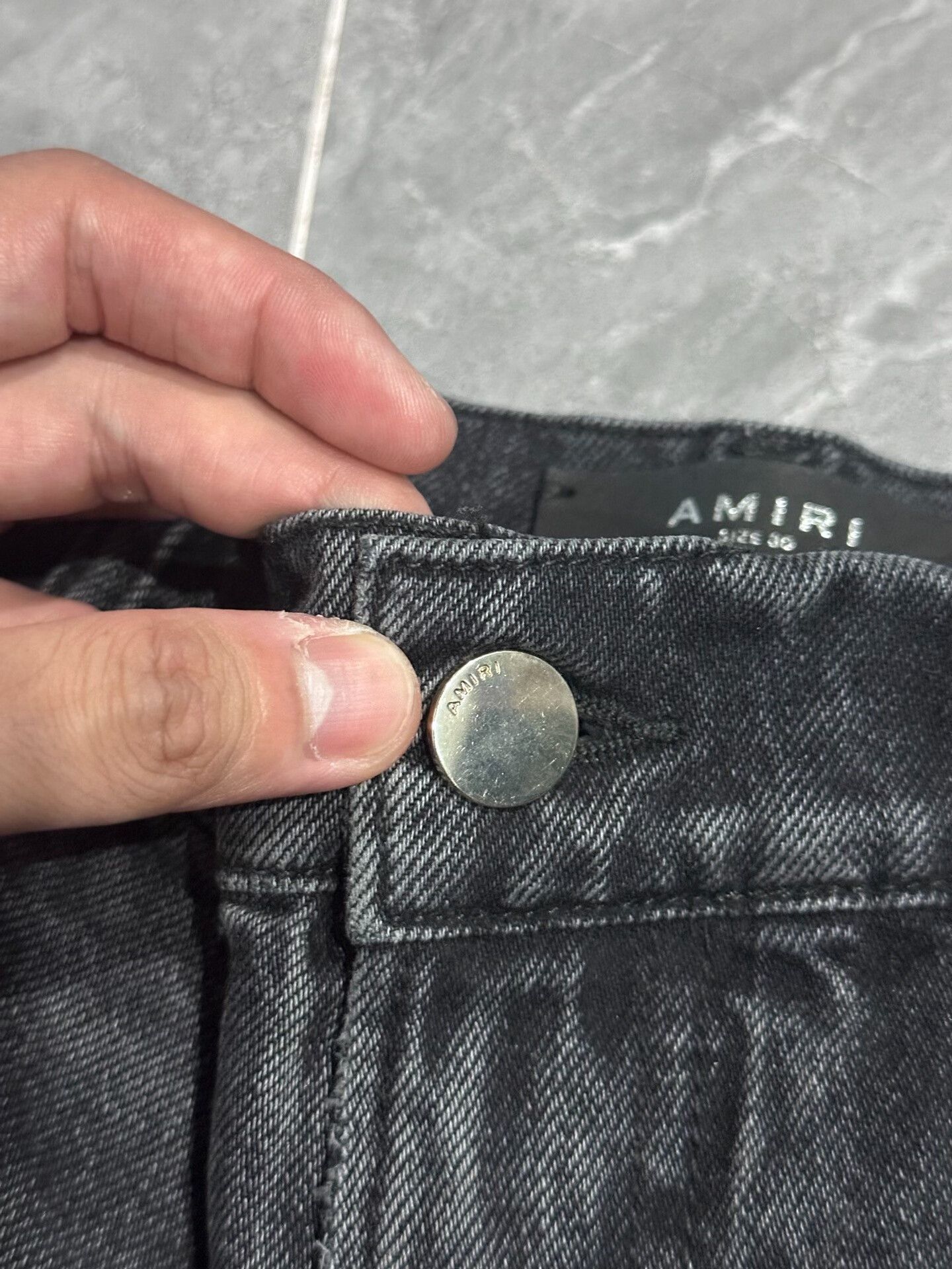 Amiri AMIRI Denim Flare Work Pants Size US 30 / EU 46 - 3 Thumbnail