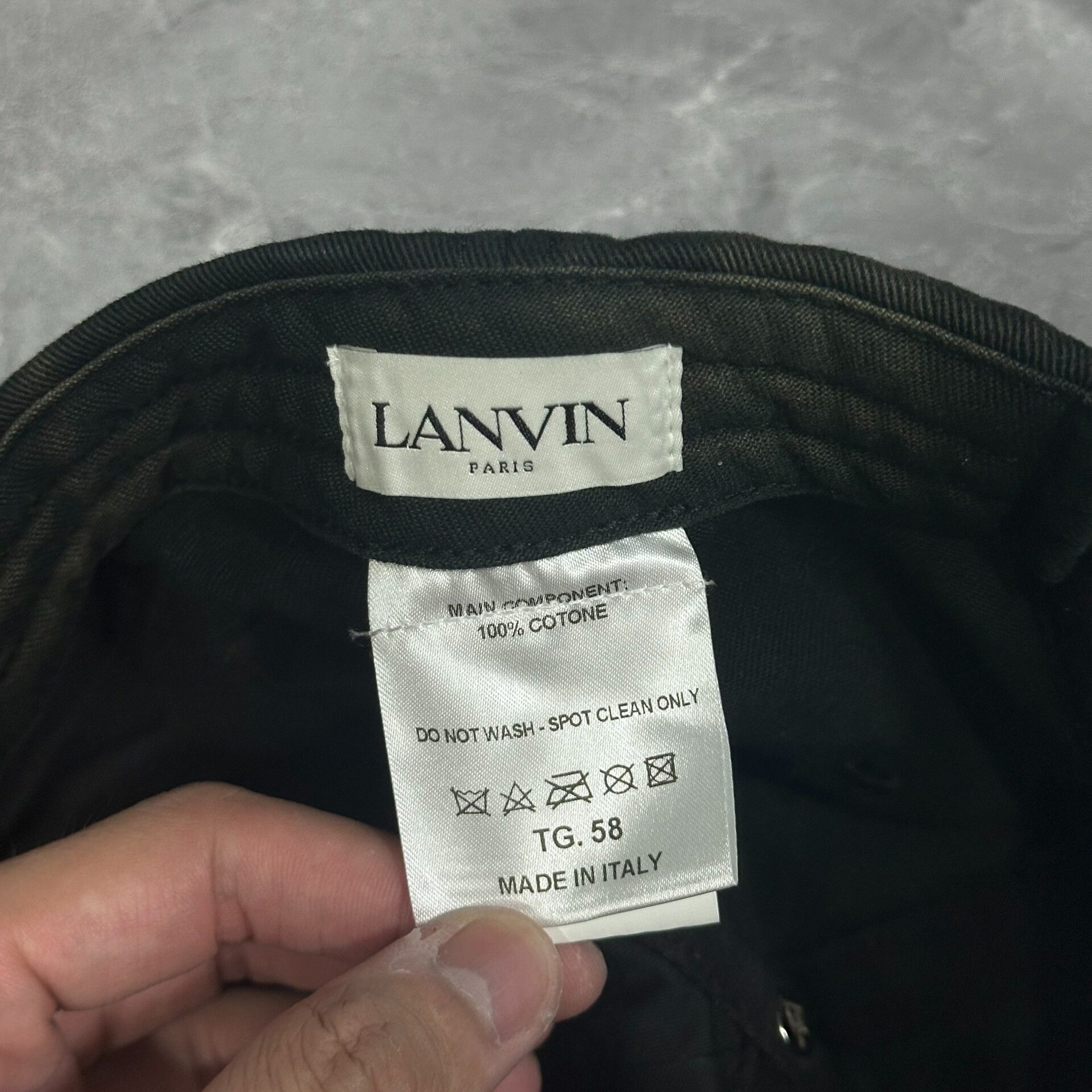Lanvin Lanvin Gallery Dept. Baseball Cap Size ONE SIZE - 6 Thumbnail